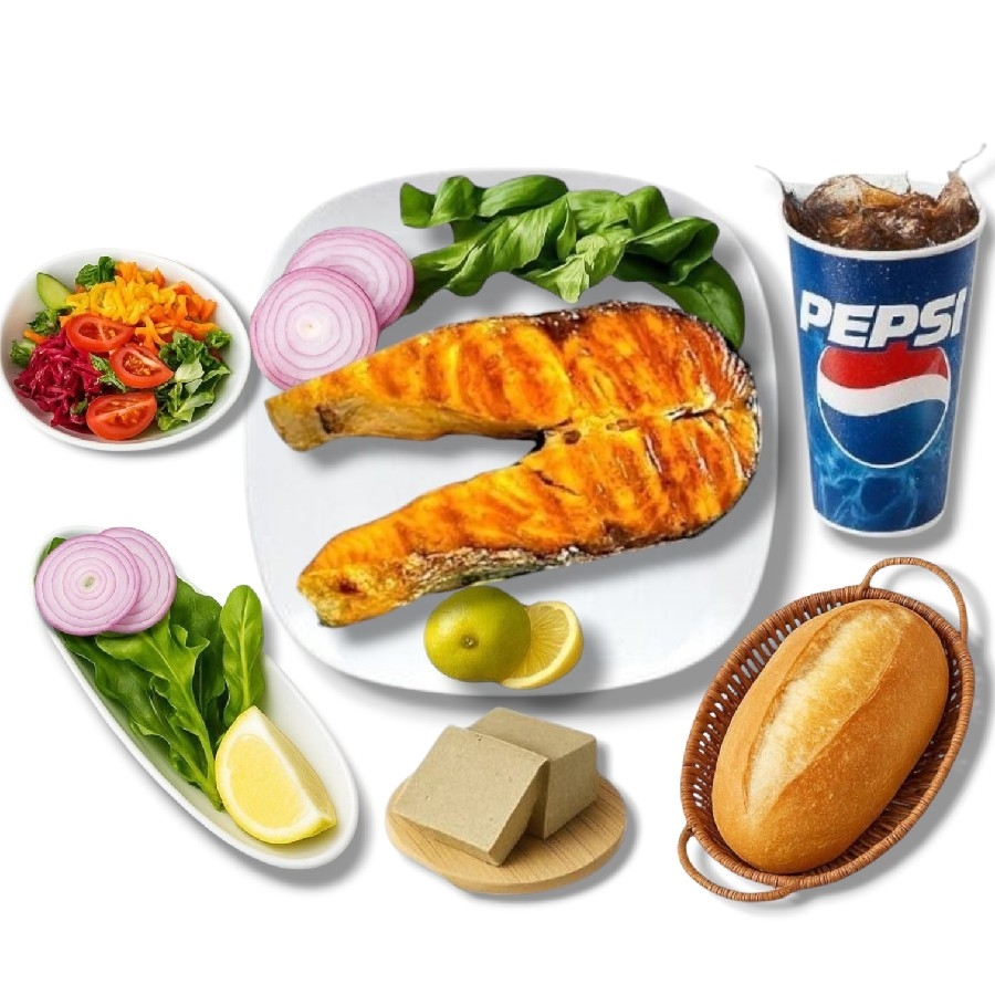 NORVEÇ SOMON MENÜ 1 KİŞİLİK