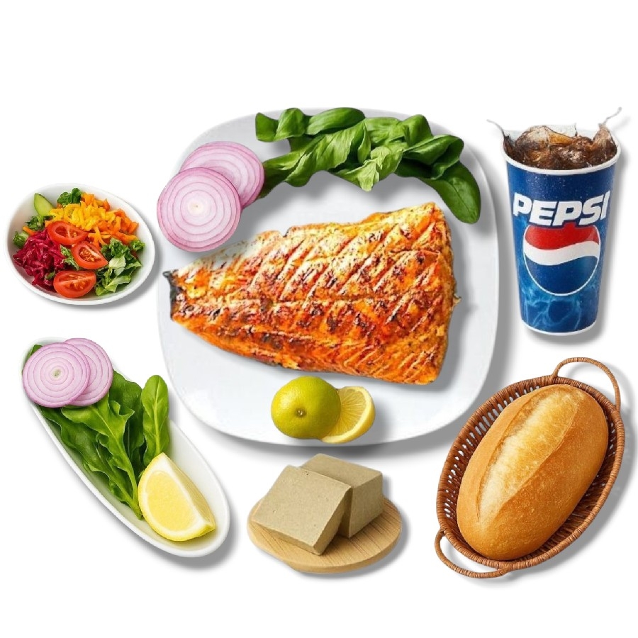 YERLİ SOMON MENÜ 1 KİŞİLİK