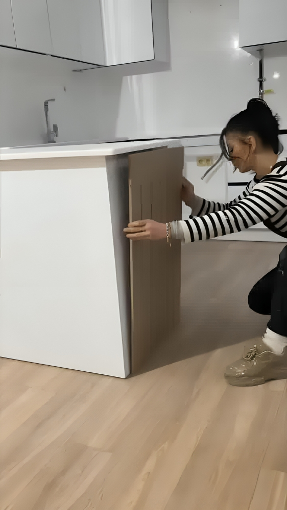 27 cm Genişlik x 105 cm ( ÜSTÜ OVAL ) Ham mdf Duvar paneli ( 10 mm kalınlık )
