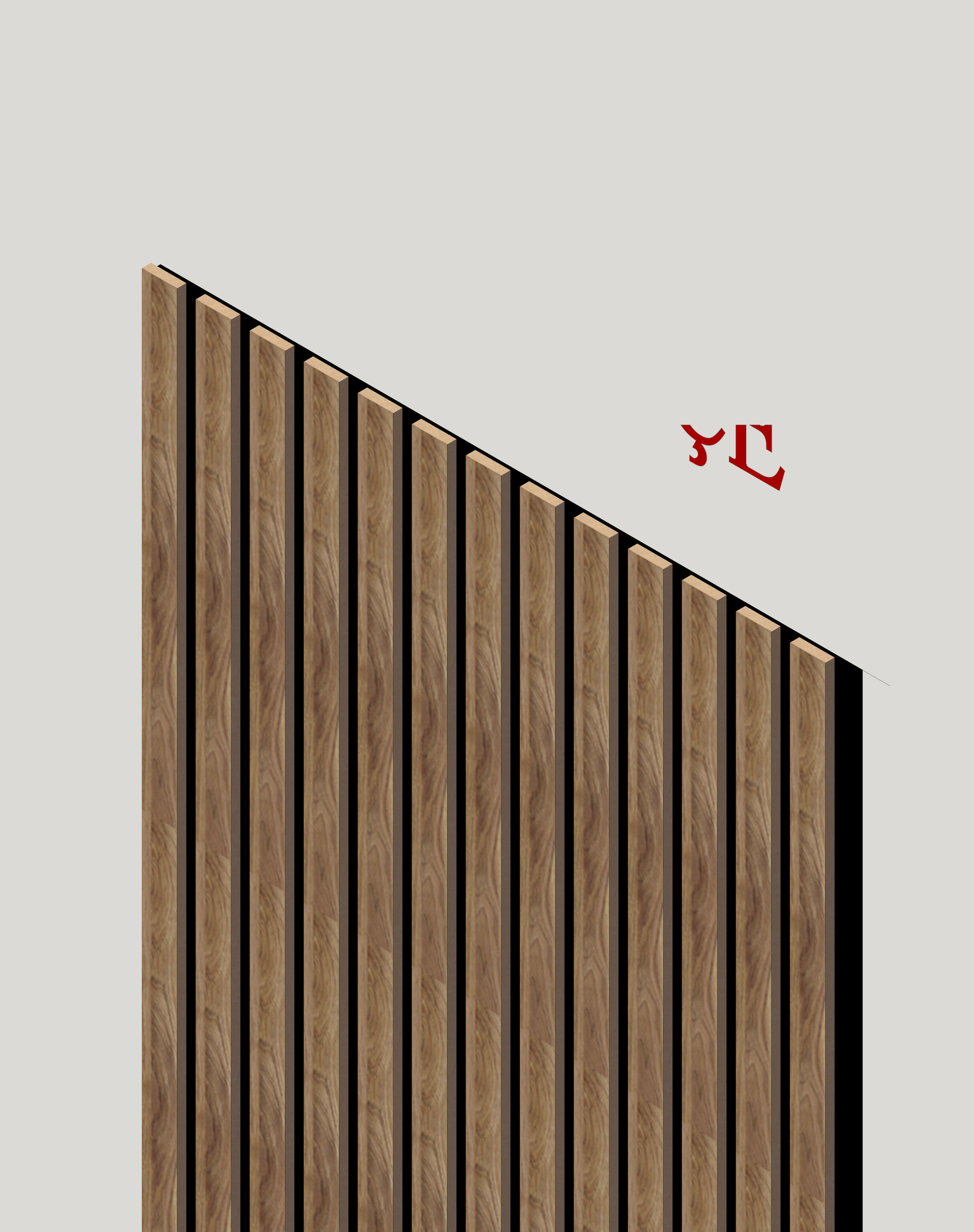 AKUSTİK ESNEK KEÇE PANEL 60x275 CM – KEMENÇE