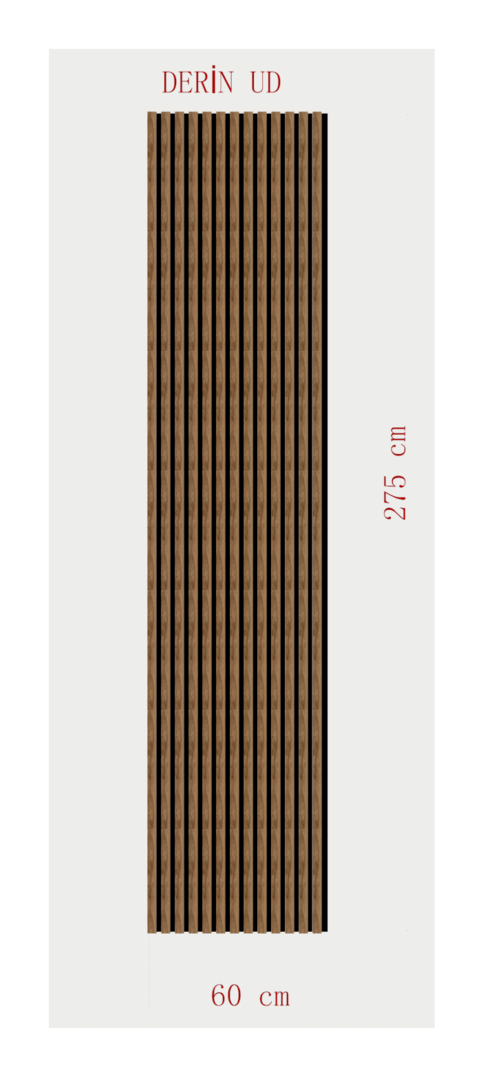 AKUSTİK ESNEK KEÇE PANEL 60x275 CM – UD