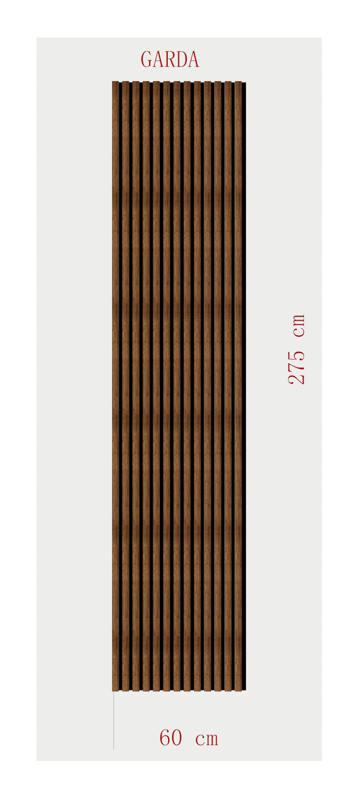 Akustik Esnek Keçe Panel 60x275 cm – Garda