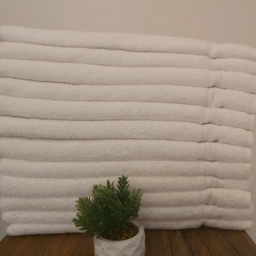 Beyaz El ve Yüz Havlusu 50x90 Cm