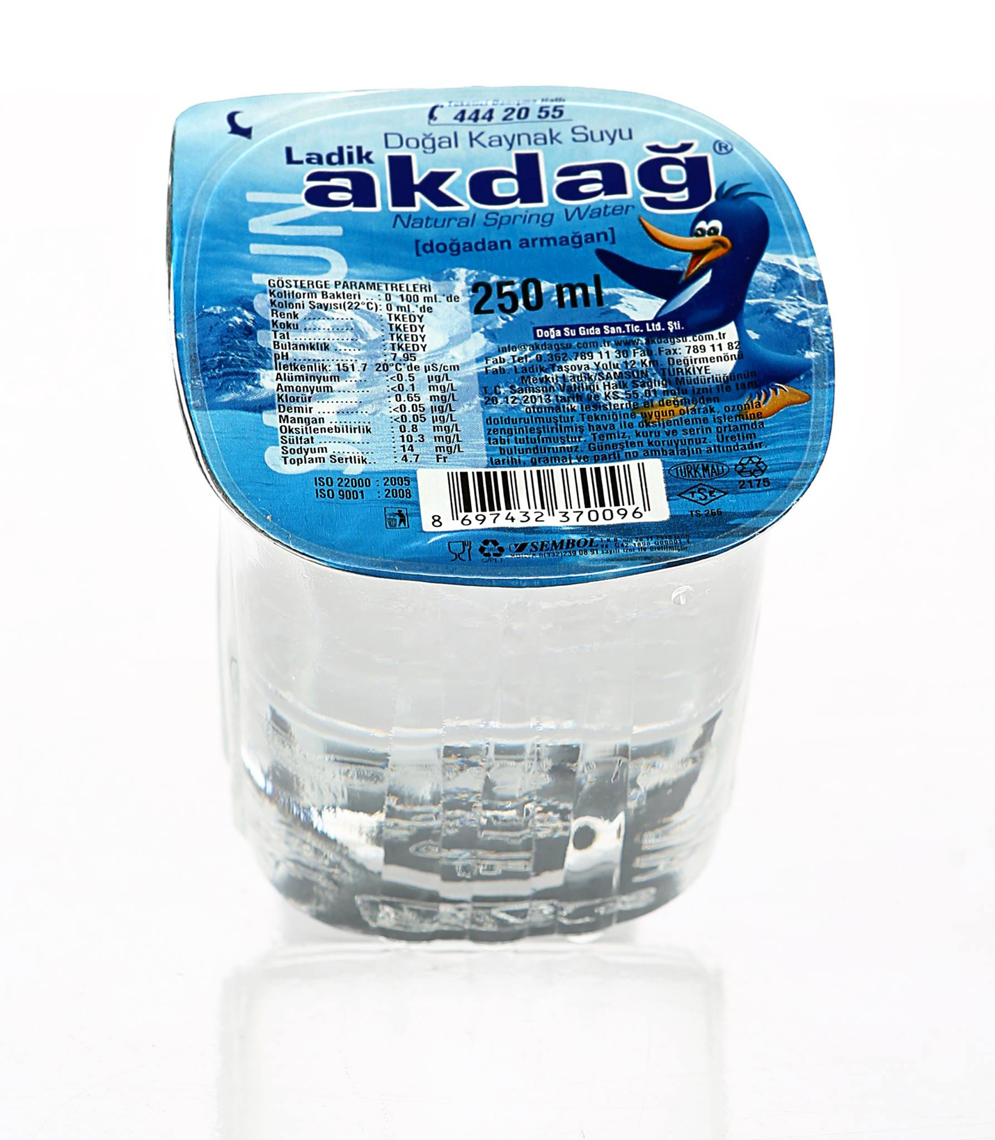 Akdağ 60lı bardak su