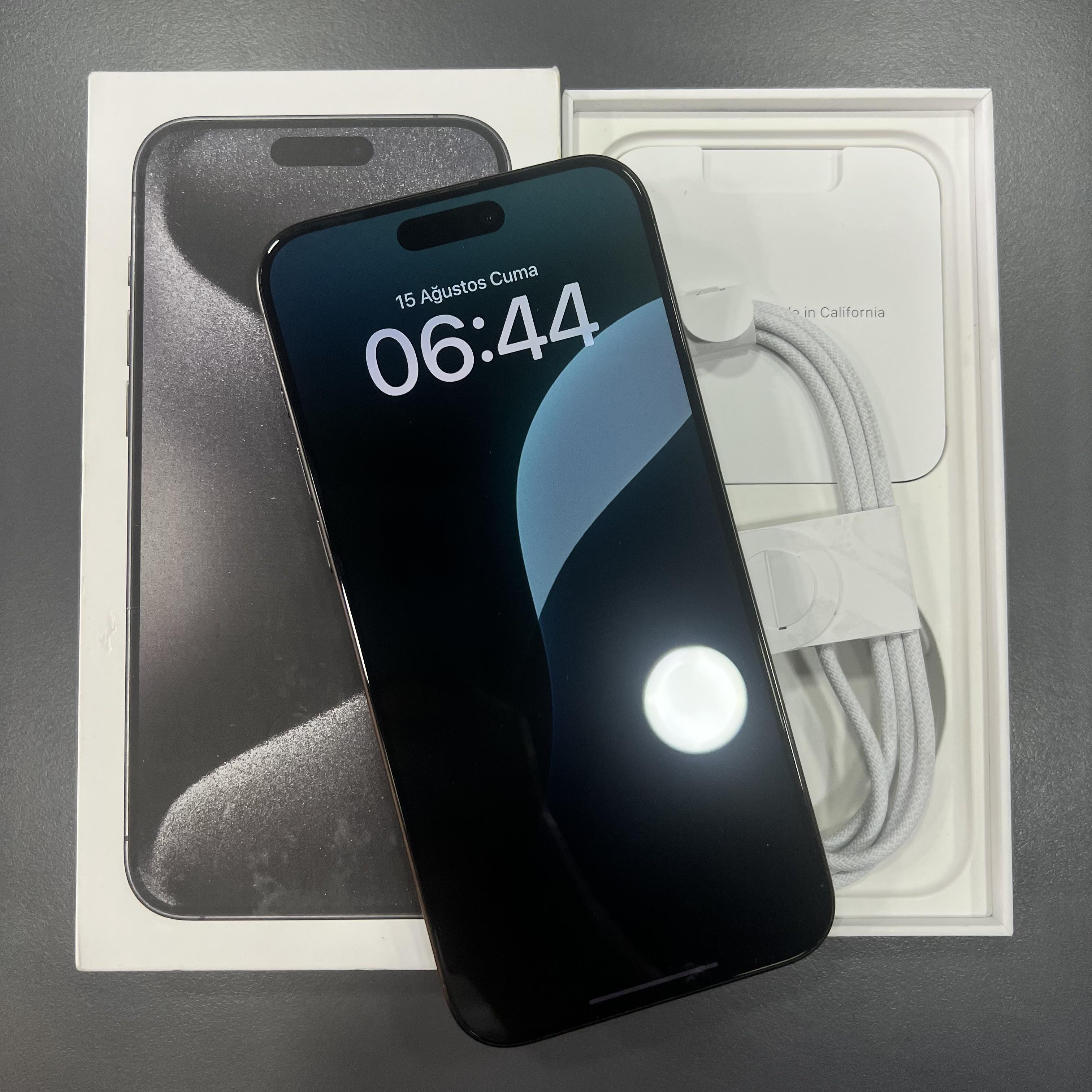 iPhone 15 Pro Max 512gb Black TR