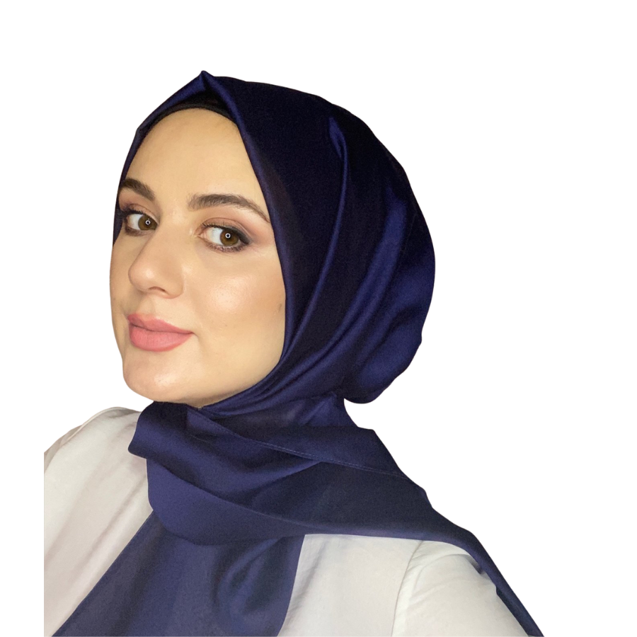 Lacivert Hazır Şal