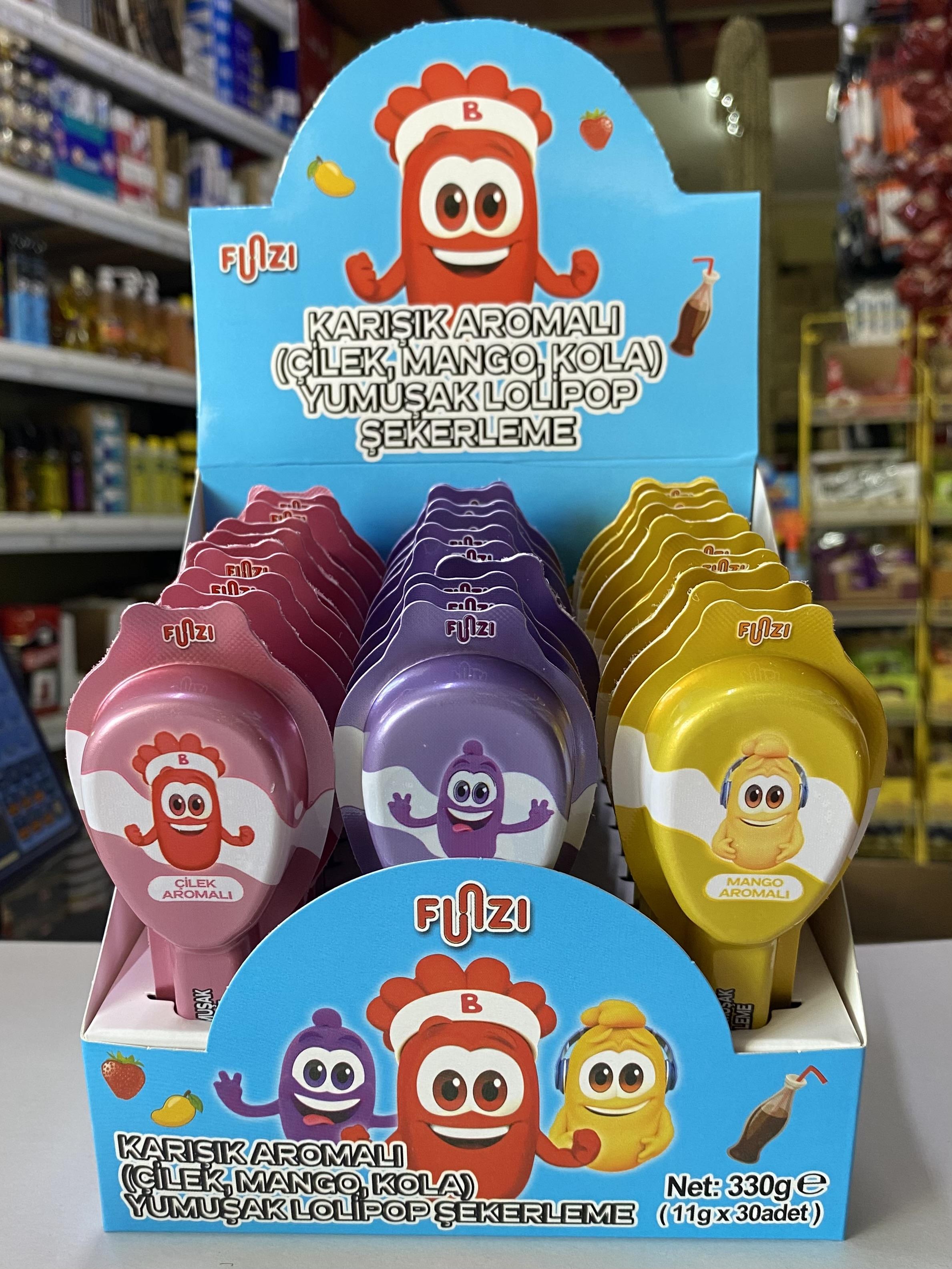 FUNZİ JELLY MEYVELİ 11 GR *30*