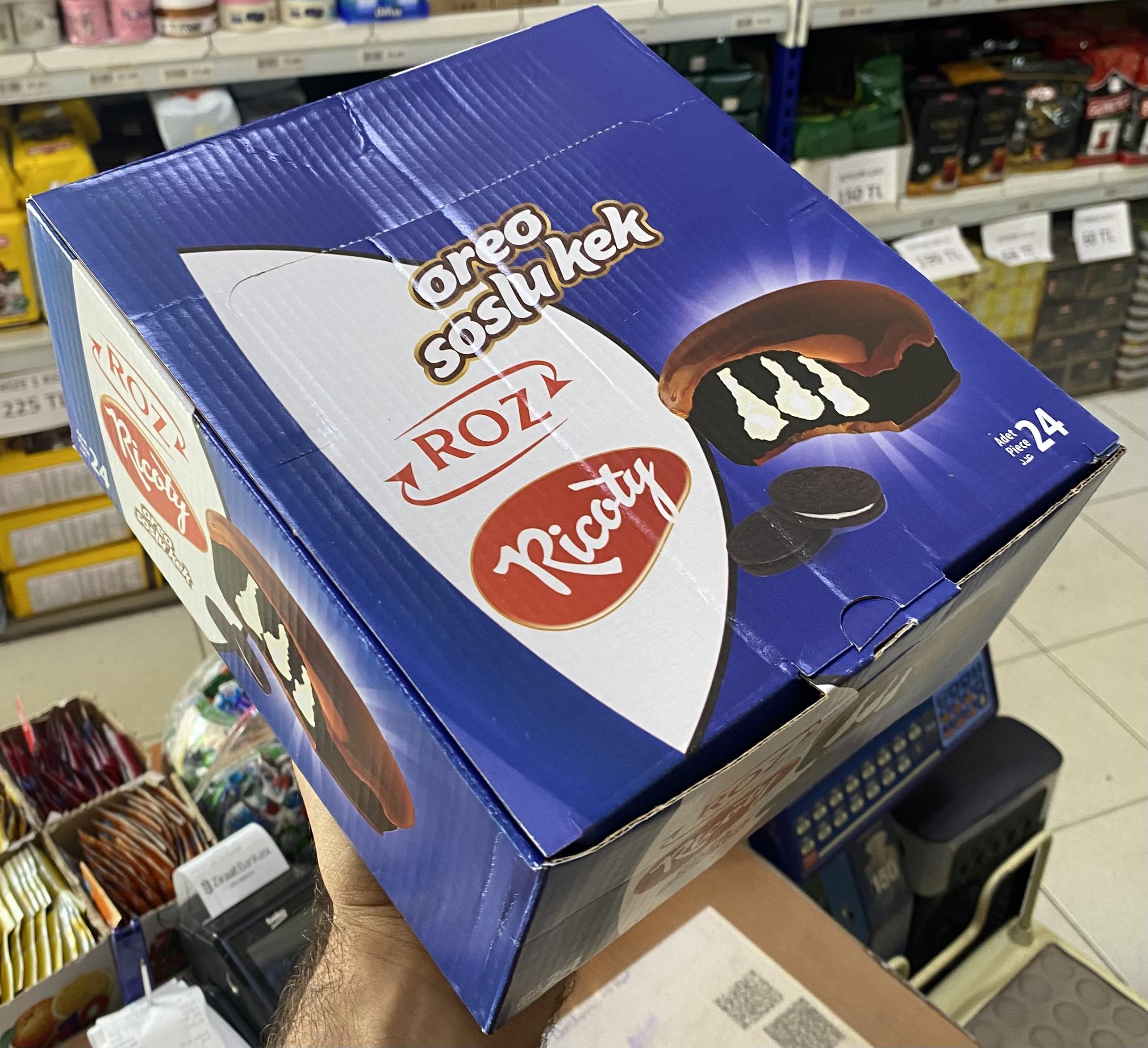 RİCOTY ROZ KEK 40 GR *24* OREO