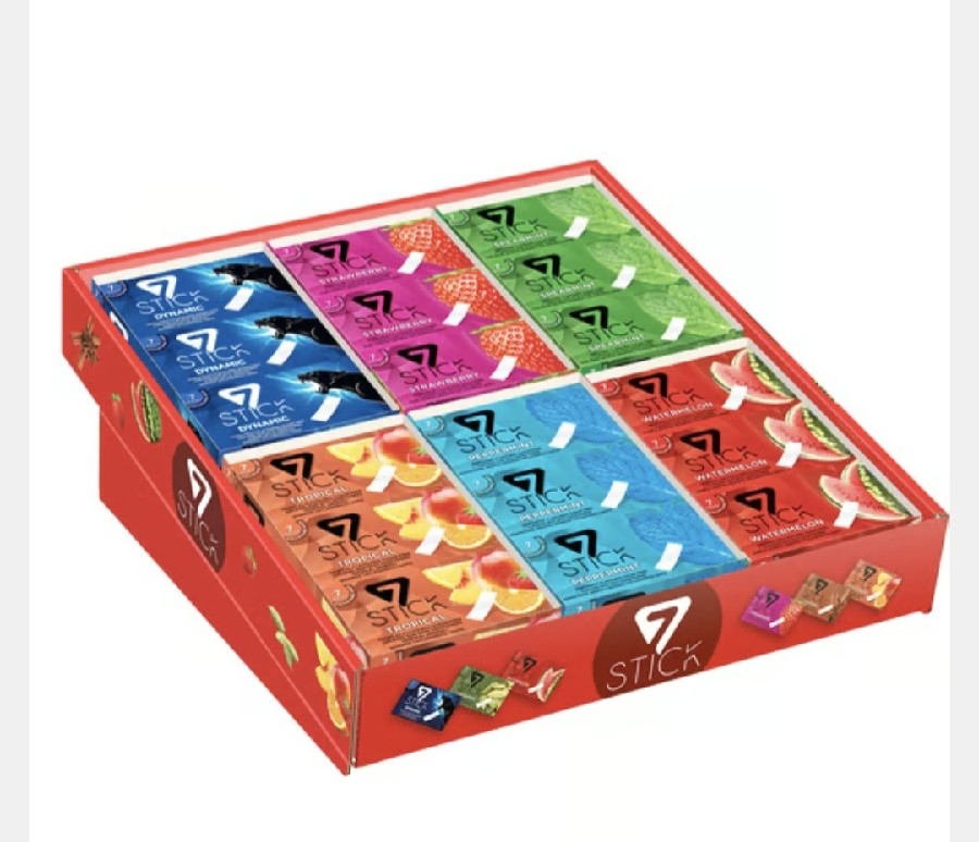 7 STICK SAKIZ 7 Lİ 144 adet