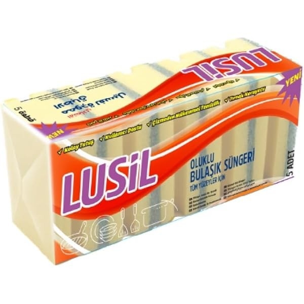 Bulaşık süngeri 5 Lİ lusil