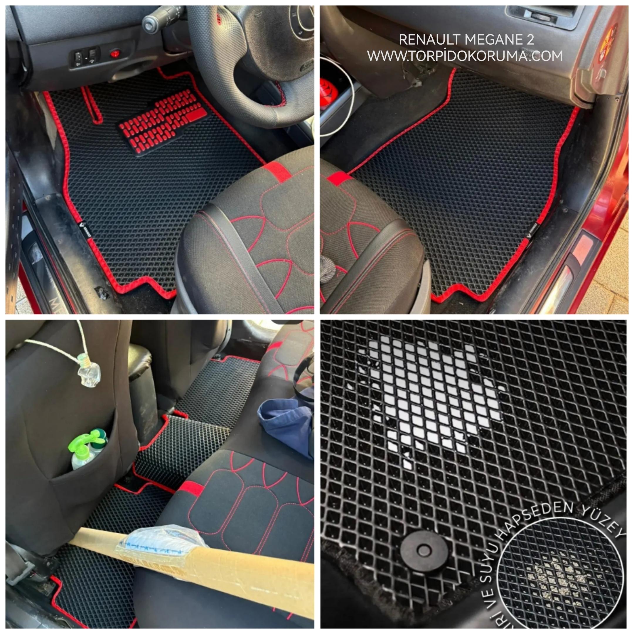 Renault Megane 2 Kasa Akıllı Premium Eva Oto Paspas (Aksesuarlar Fiyata Dahil Değildir)