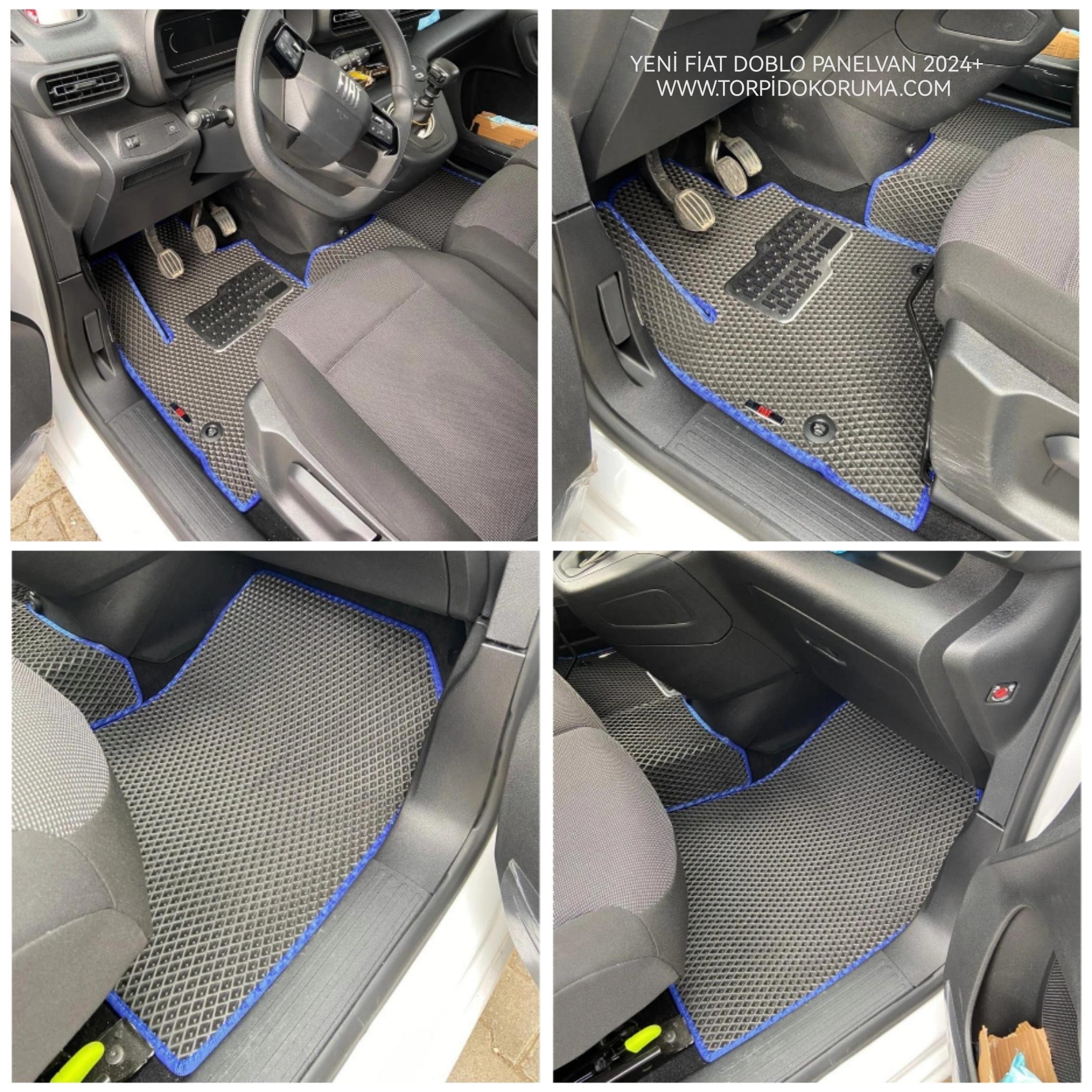 Fiat Doblo Panelvan 2024+ Sadece Önler Akıllı Premium Eva Oto Paspas (Aksesuarlar Fiyata Dahil Değildir)