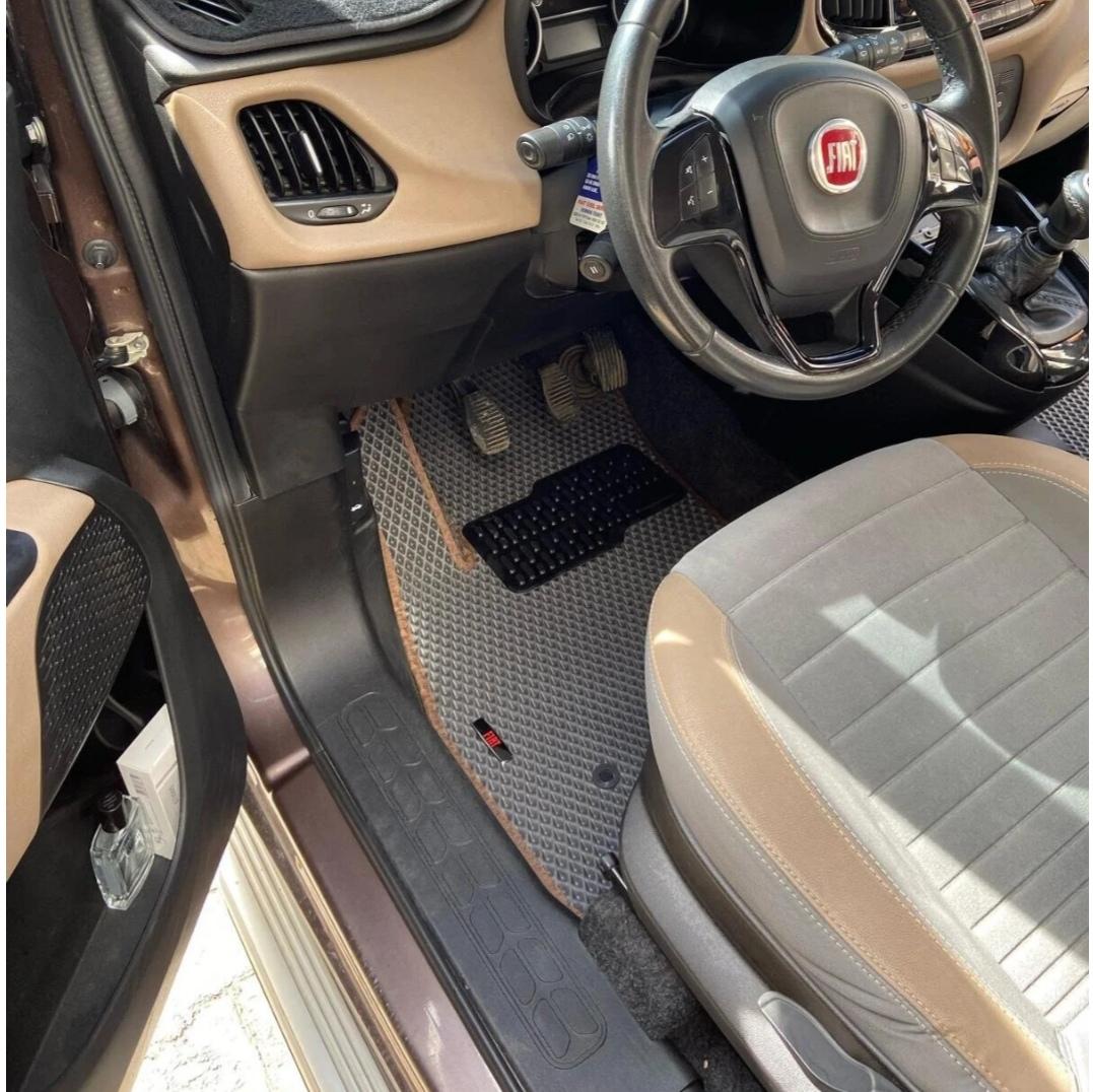 Fiat Doblo 2015 - 2023 Akıllı Premium Eva Oto Paspas (Aksesuarlar Fiyata Dahil Değildir)