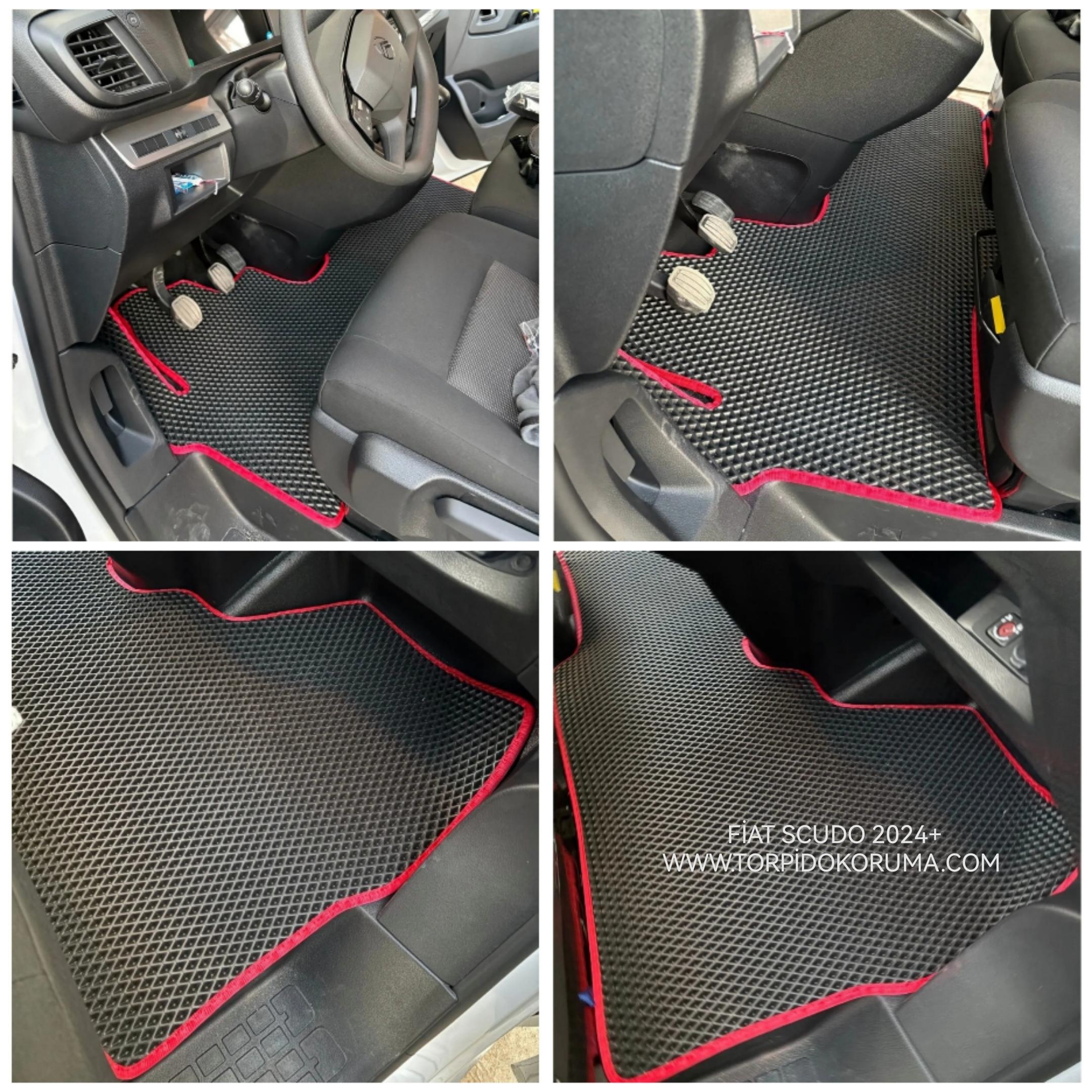 Fiat Scudo 2024+ Akıllı Premium Eva Oto Paspas (Aksesuarlar Fiyata Dahil Değildir)