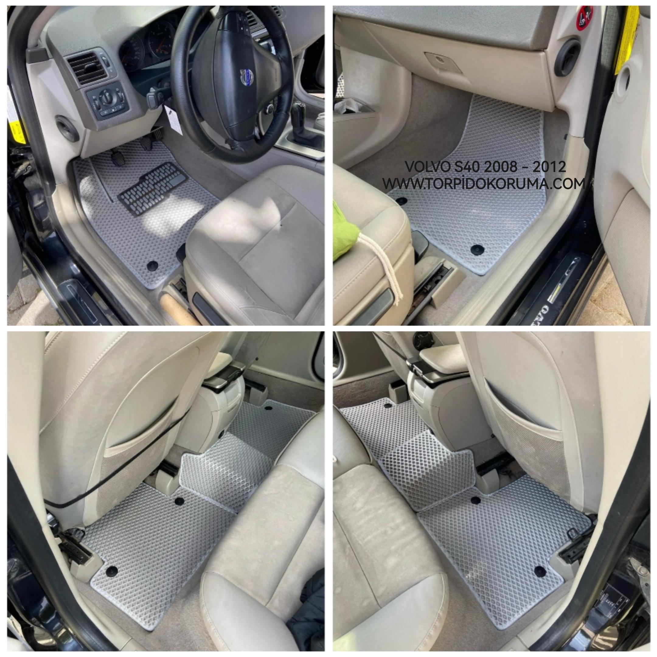 Volvo S40 2008 -2012 Akıllı Premium Eva Oto Paspas (Aksesuarlar Fiyata Dahil Değildir)