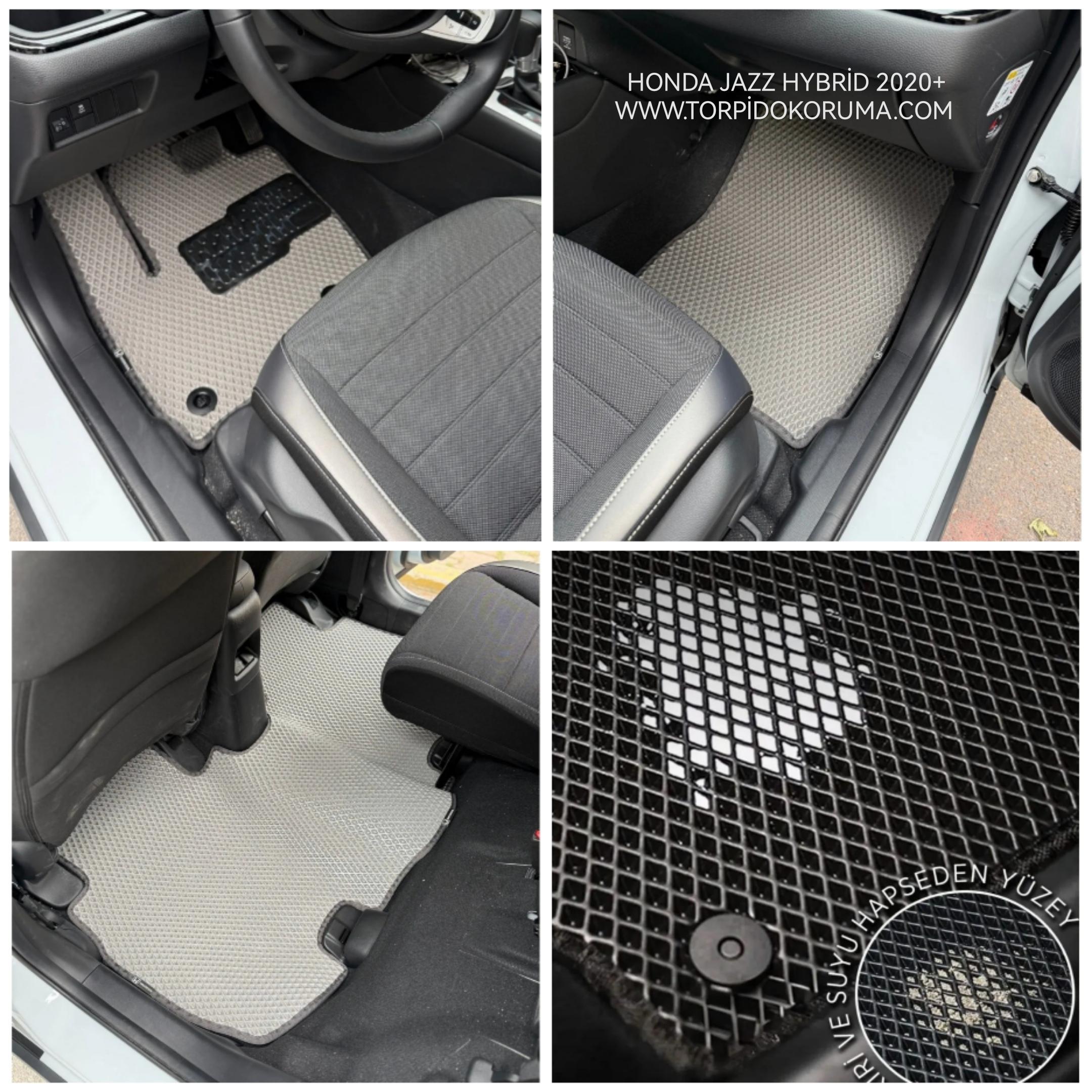 Honda Jazz Hybrid 2020+ Akıllı Premium Eva Oto Paspas (Aksesuarlar Fiyata Dahil Değildir)