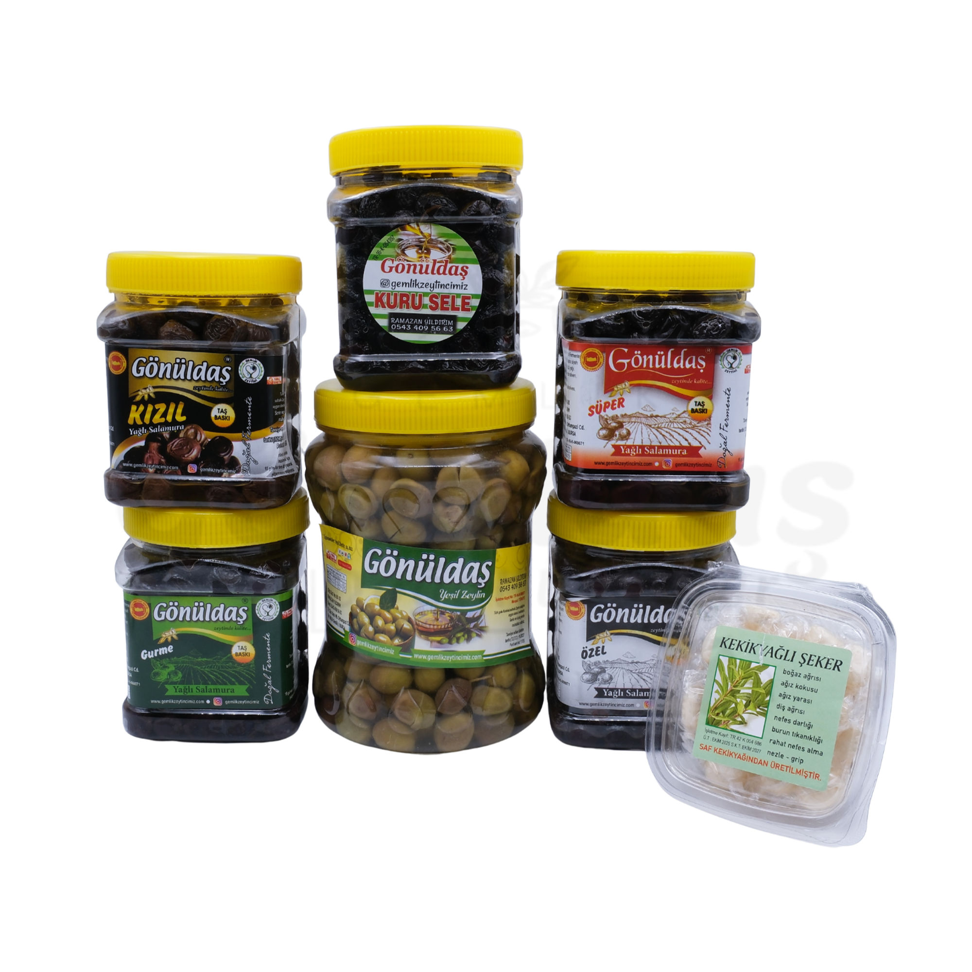 5 Adet siyah 1 kg Yeşil Tanışma paketi