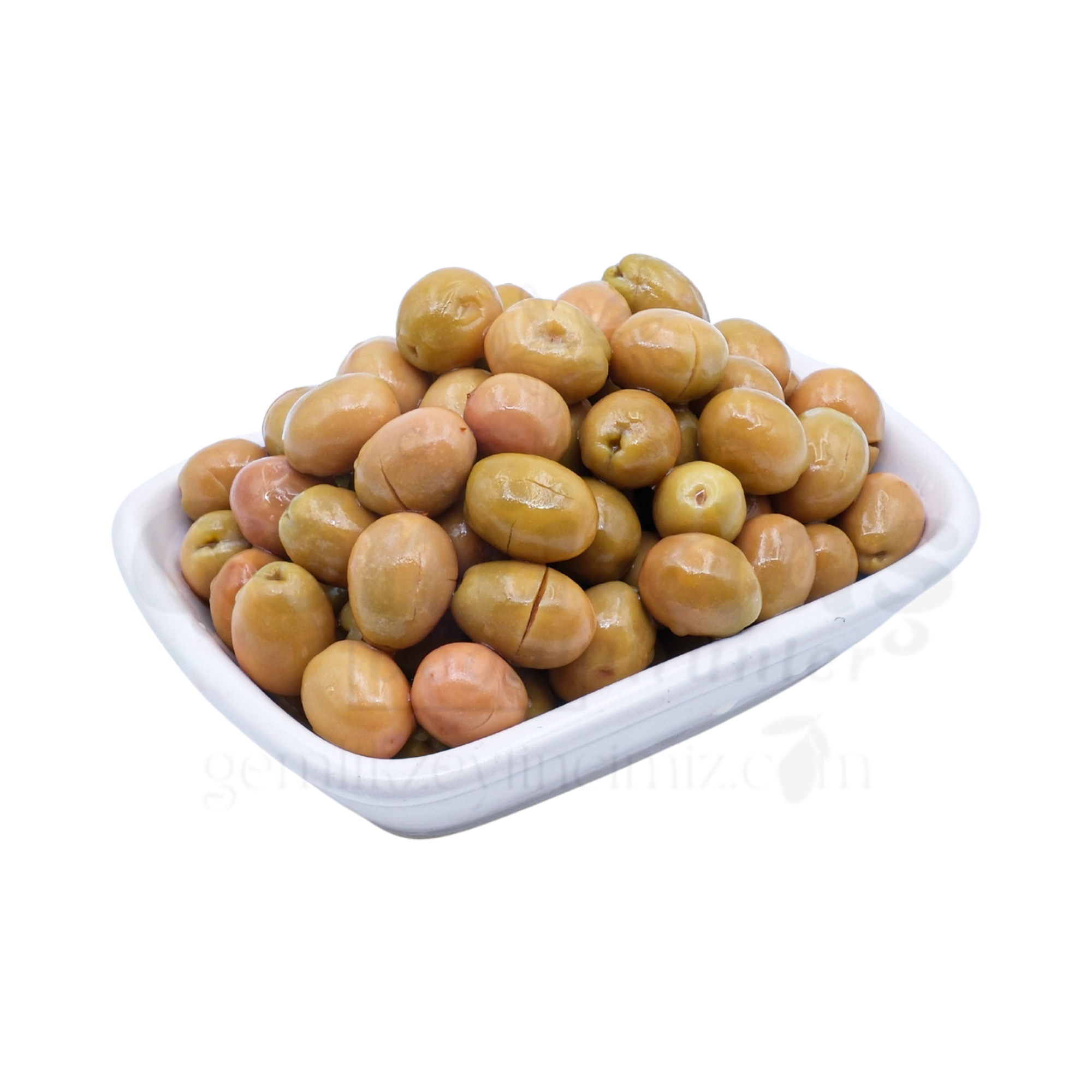 Edremit Kırma Çıtır Yeşil Zeytin - 1 Kg