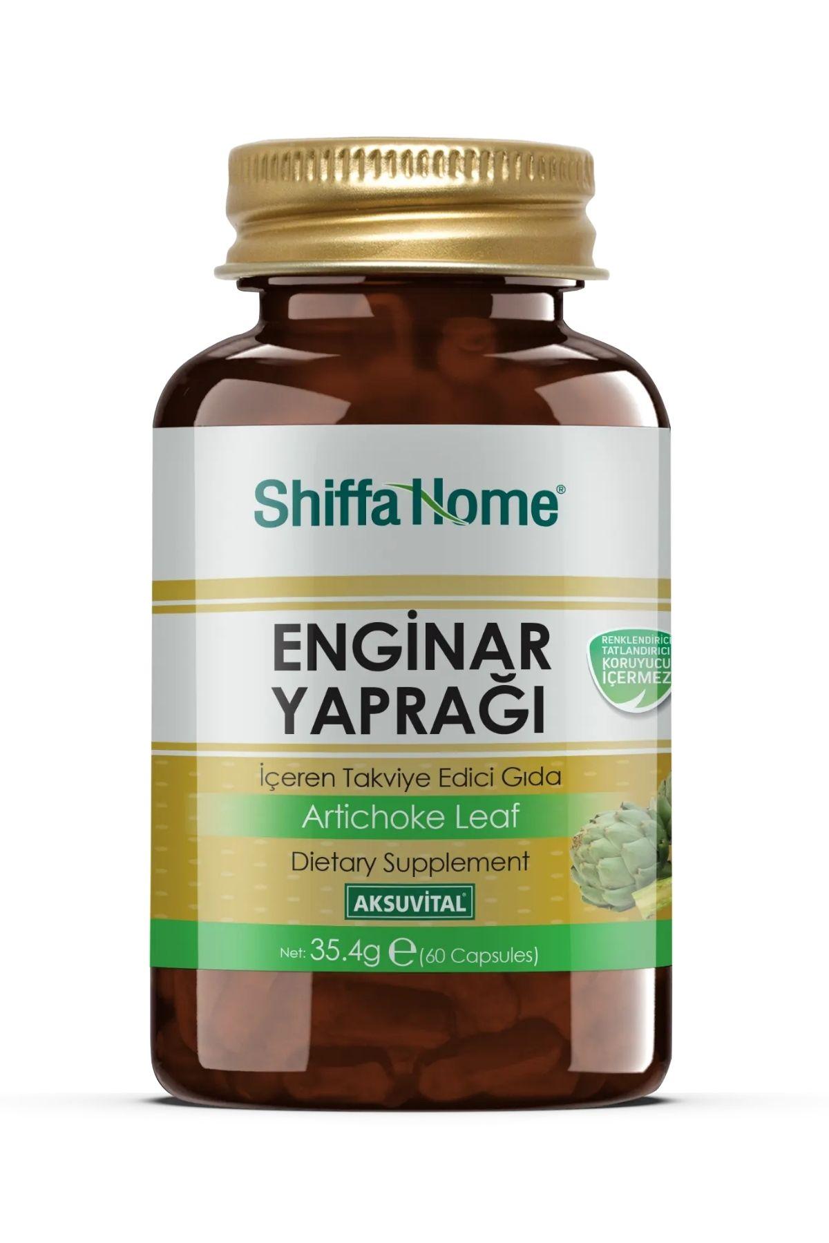 Shiffa Home Enginar Yaprağı 60 Kapsül