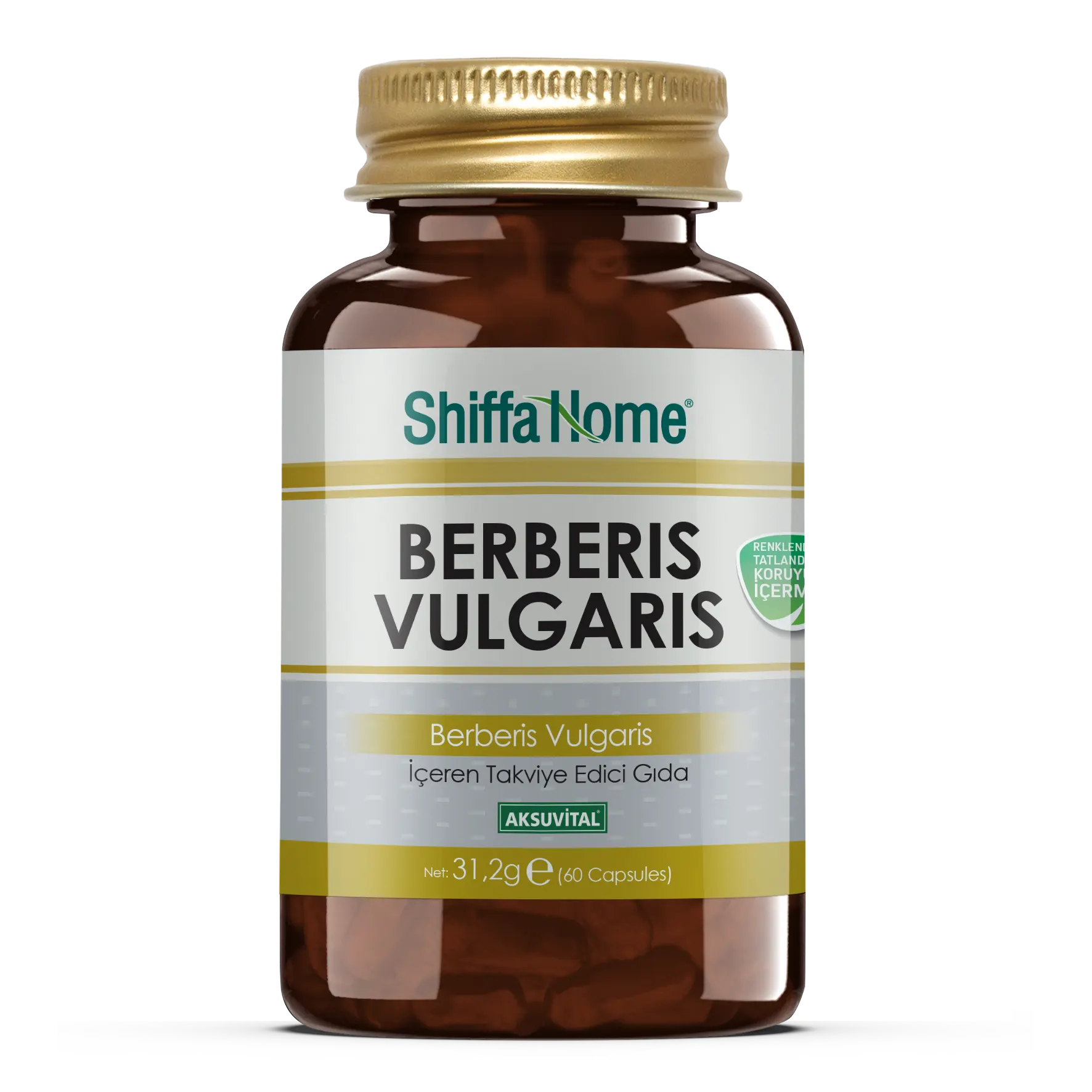 Shiffa Home Berberis Vulgaris Kapsül 60 x 400 mg