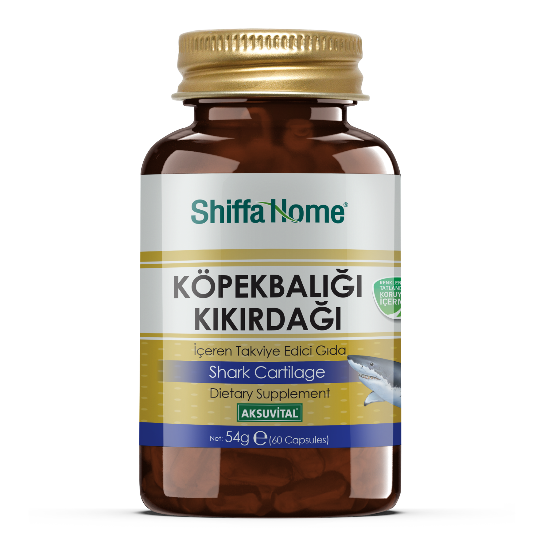 Shiffa Home Köpekbalığı Kıkırdağı 60 Kapsül