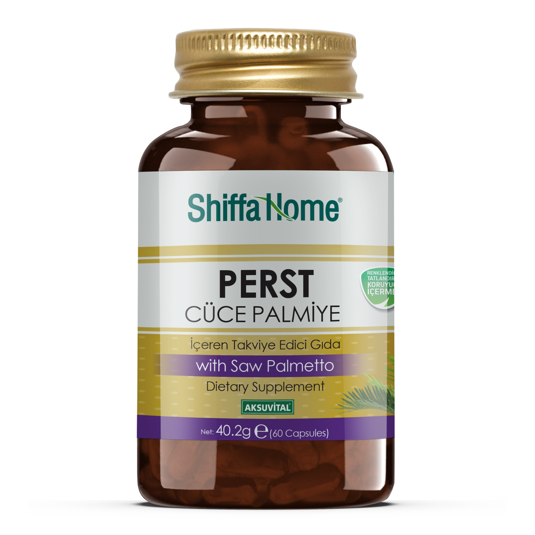 Shiffa Home Perst Cüce Palmiye 60 Kapsül