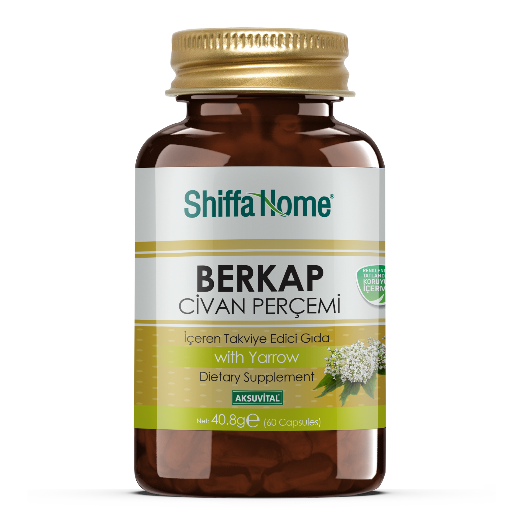 Shiffa Home Berkap Civan Perçemi 60 Kapsül