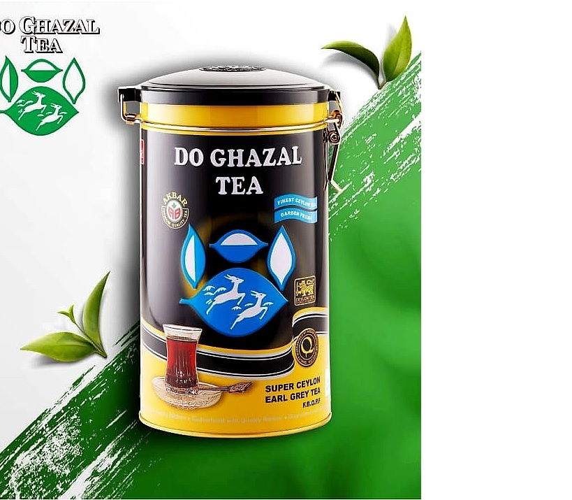 Do Ghazal Tea Süper Ceylon Early Grey 400 Teneke Gr % 100 Orjinal
