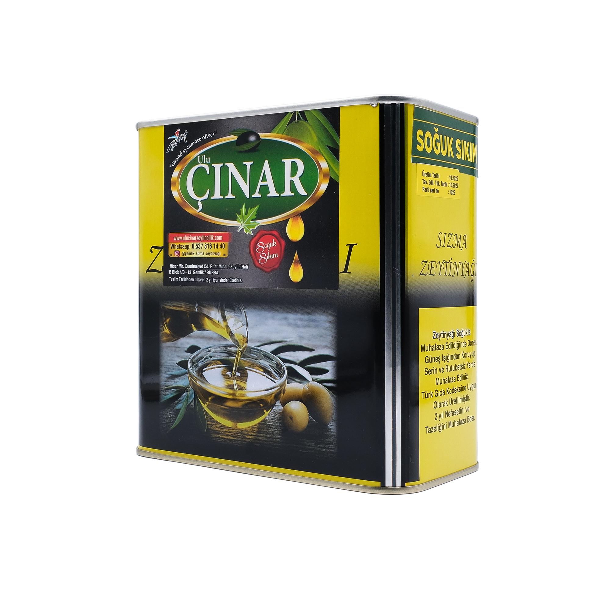 Erken Hasat (Yeşil Zeytin Den) Sızma Zeytinyağı 2 Lt