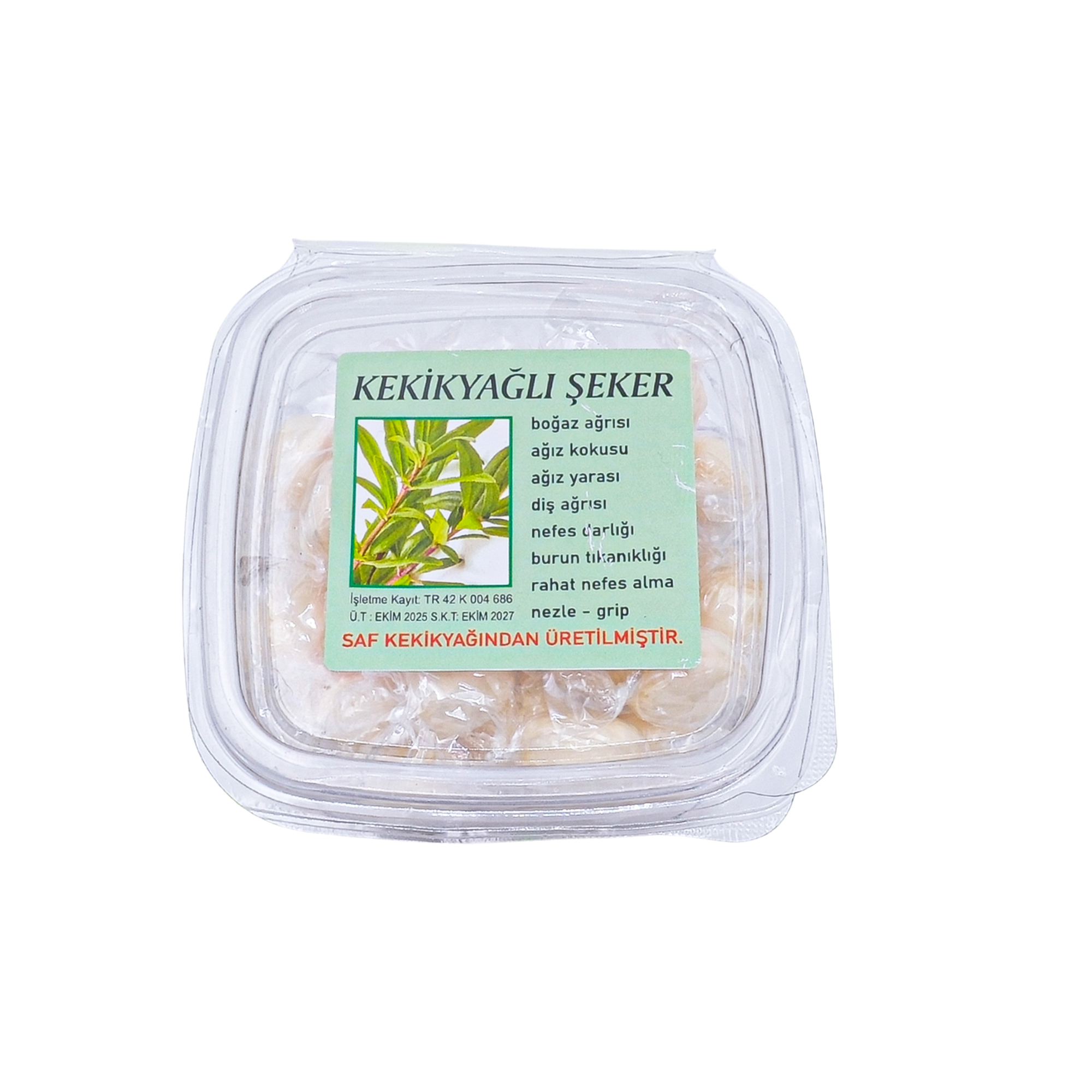 Kekik Yağlı Şeker 100 Gr