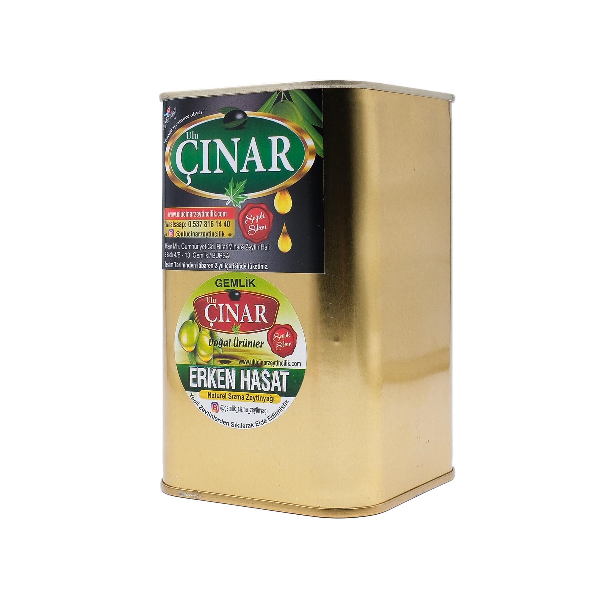 Erken Hasat (Yeşil Zeytin Den) Sızma Zeytinyağı 1 Lt