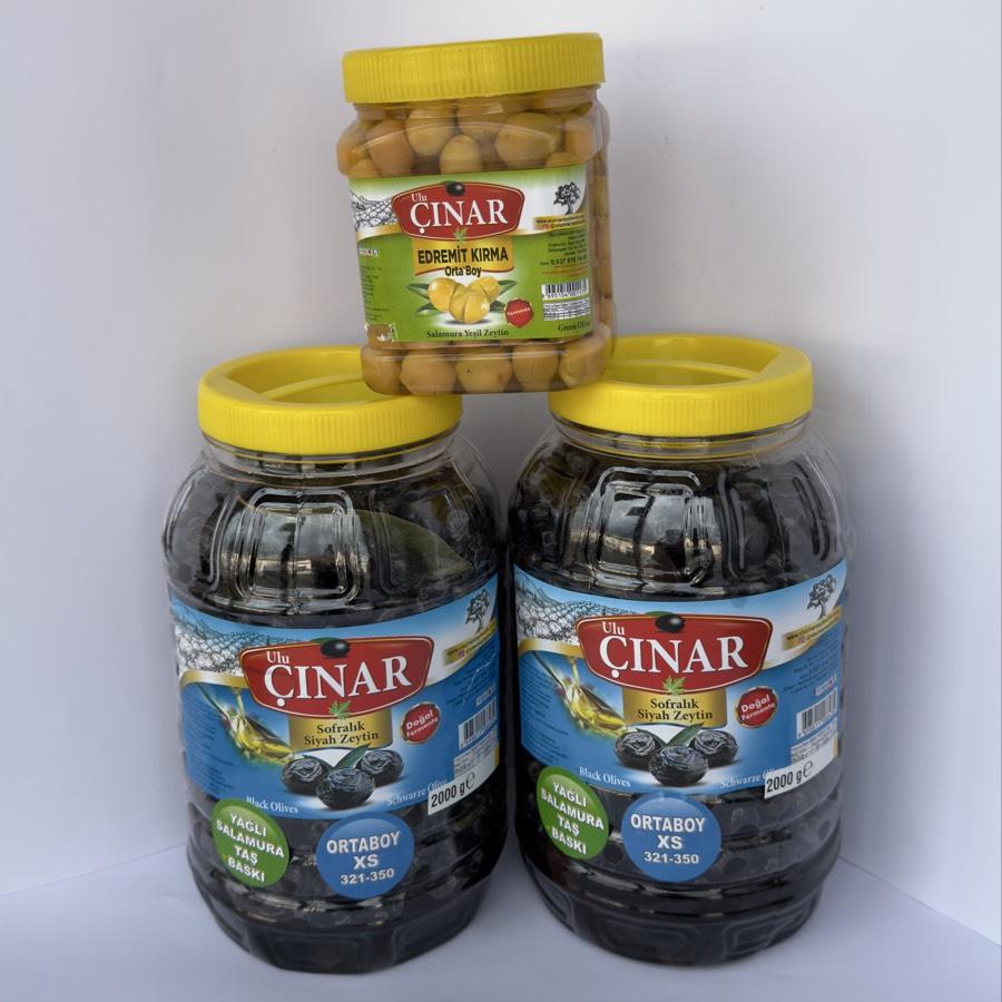 Kampanya _ ORTA Boy - Siyah zeytin 4 kg