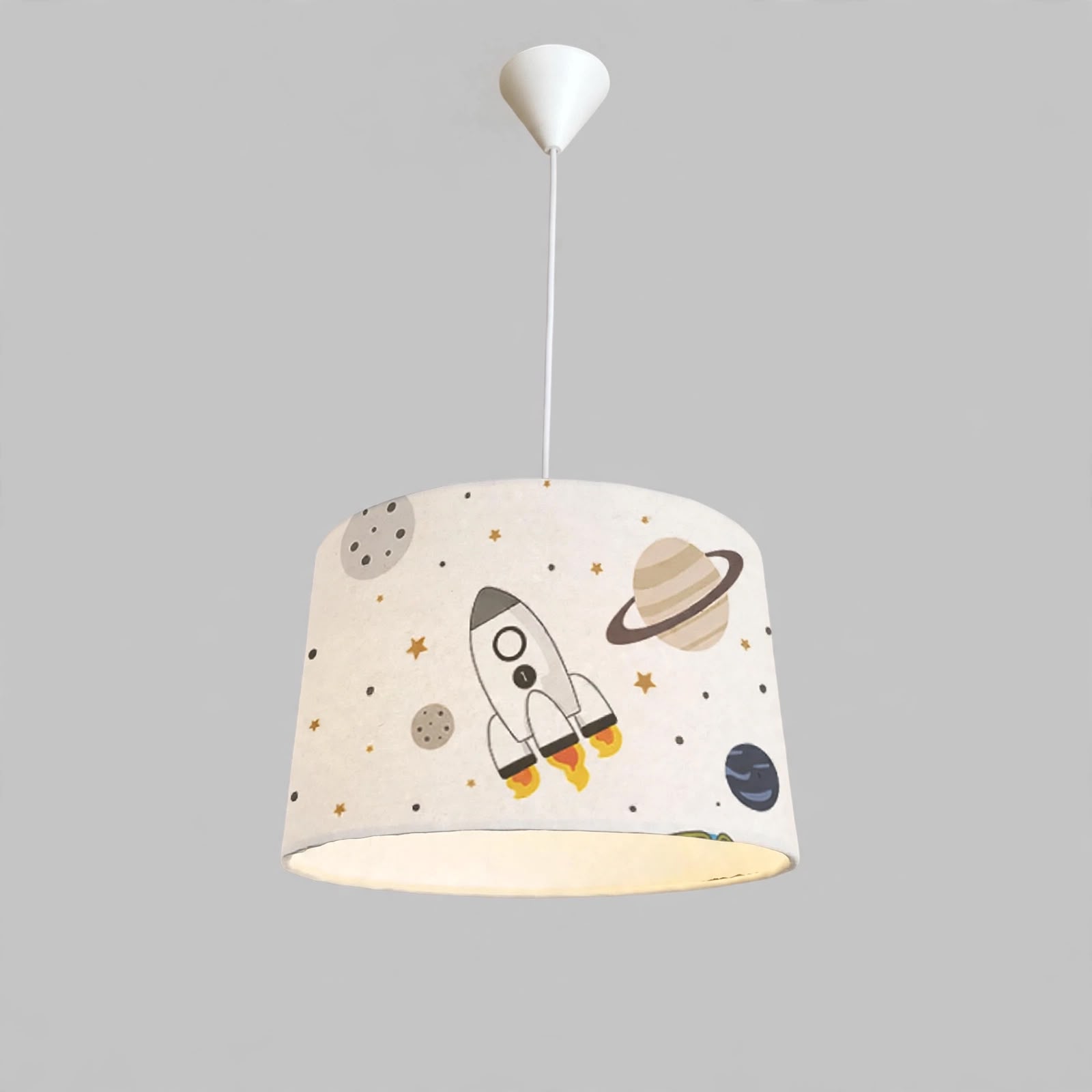 Minibabyroom Uzay ve Gezegenler Temalı Çocuk Odası Sarkıt Avize
