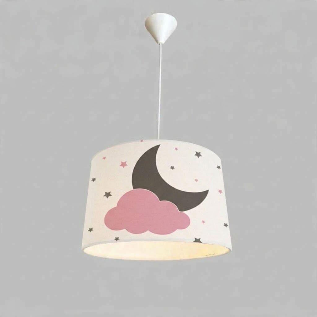 Minibabyroom Ay Yıldız Bulut Temalı Çocuk Odası Sarkıt Avize
