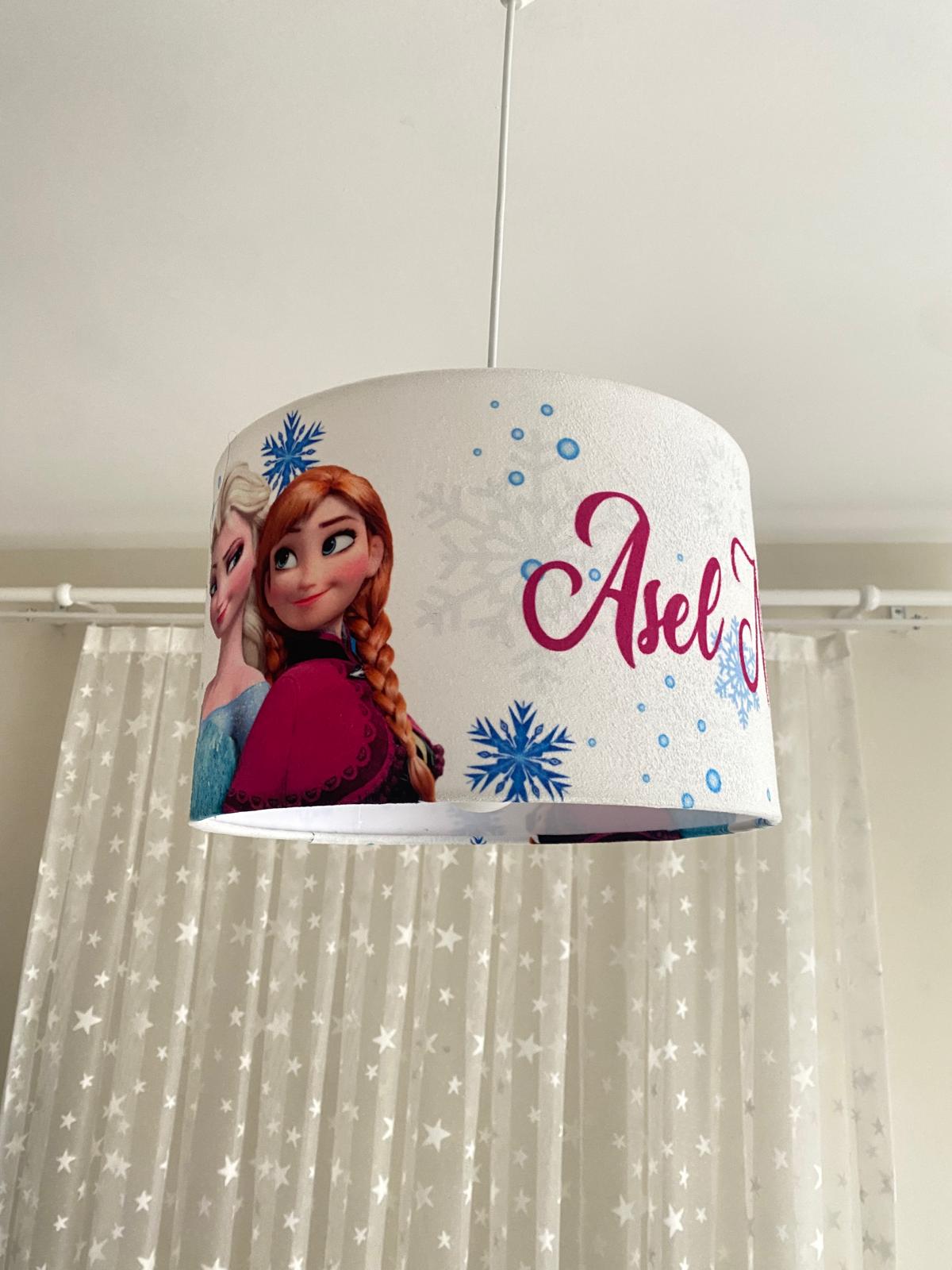 Minibabyroom Elsa ve Anna Temalı Çocuk Odası Sarkıt Avize