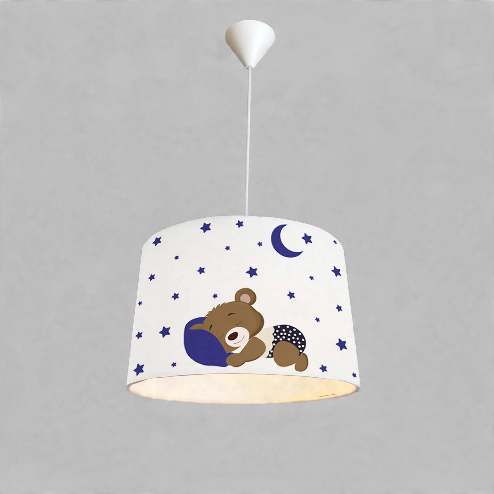 Minibabyroom Uyuyan Ayıcık Temalı Çocuk Odası Sarkıt Avize