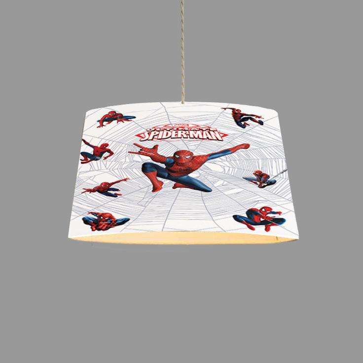 Minibabyroom Spiderman Temalı Çocuk Odası Sarkıt Avize