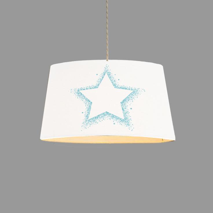 Minibabyroom Yeşil Yıldız Temalı Çocuk Odası Sarkıt Avize