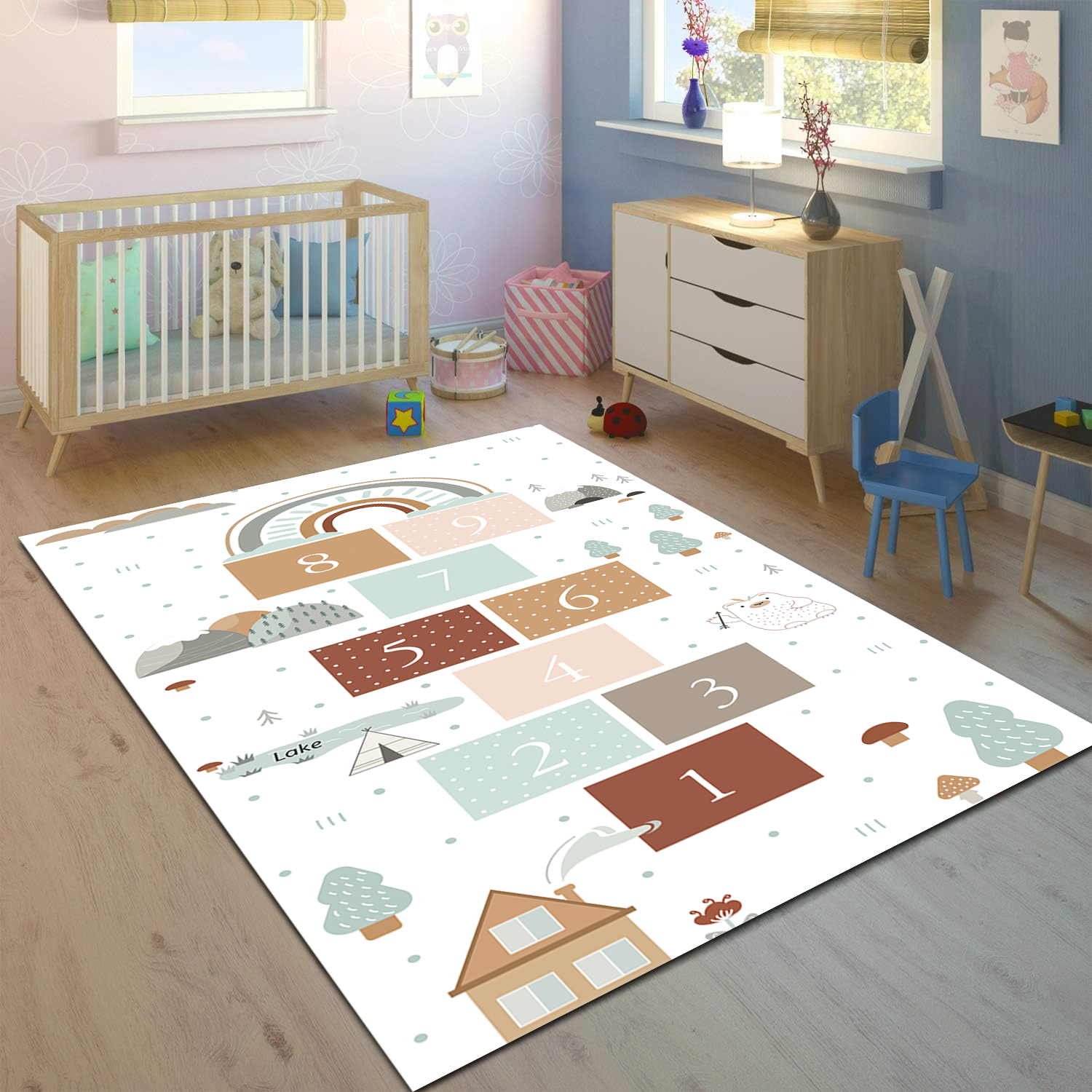 Minibabyrooms Seksek Gökkuşağı