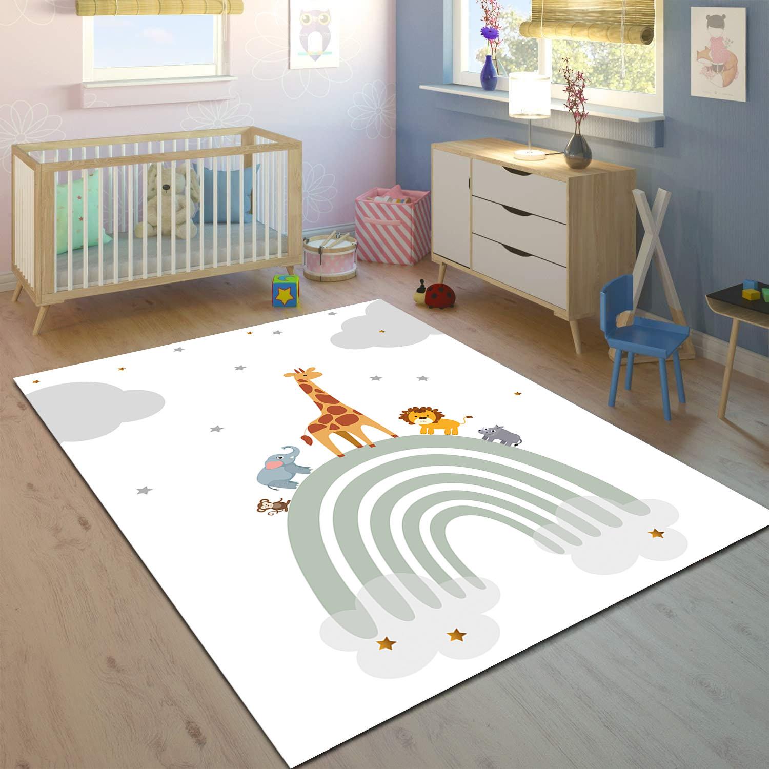 Minibabyrooms Gökkuşağı va Orman Hayvanları