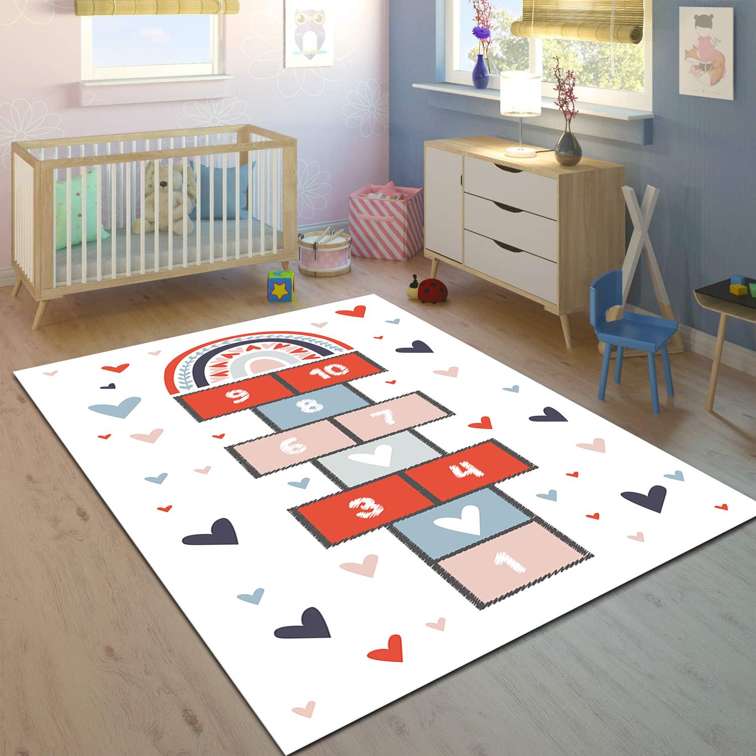 Minibabyrooms Seksek ve Renkli Kalplar