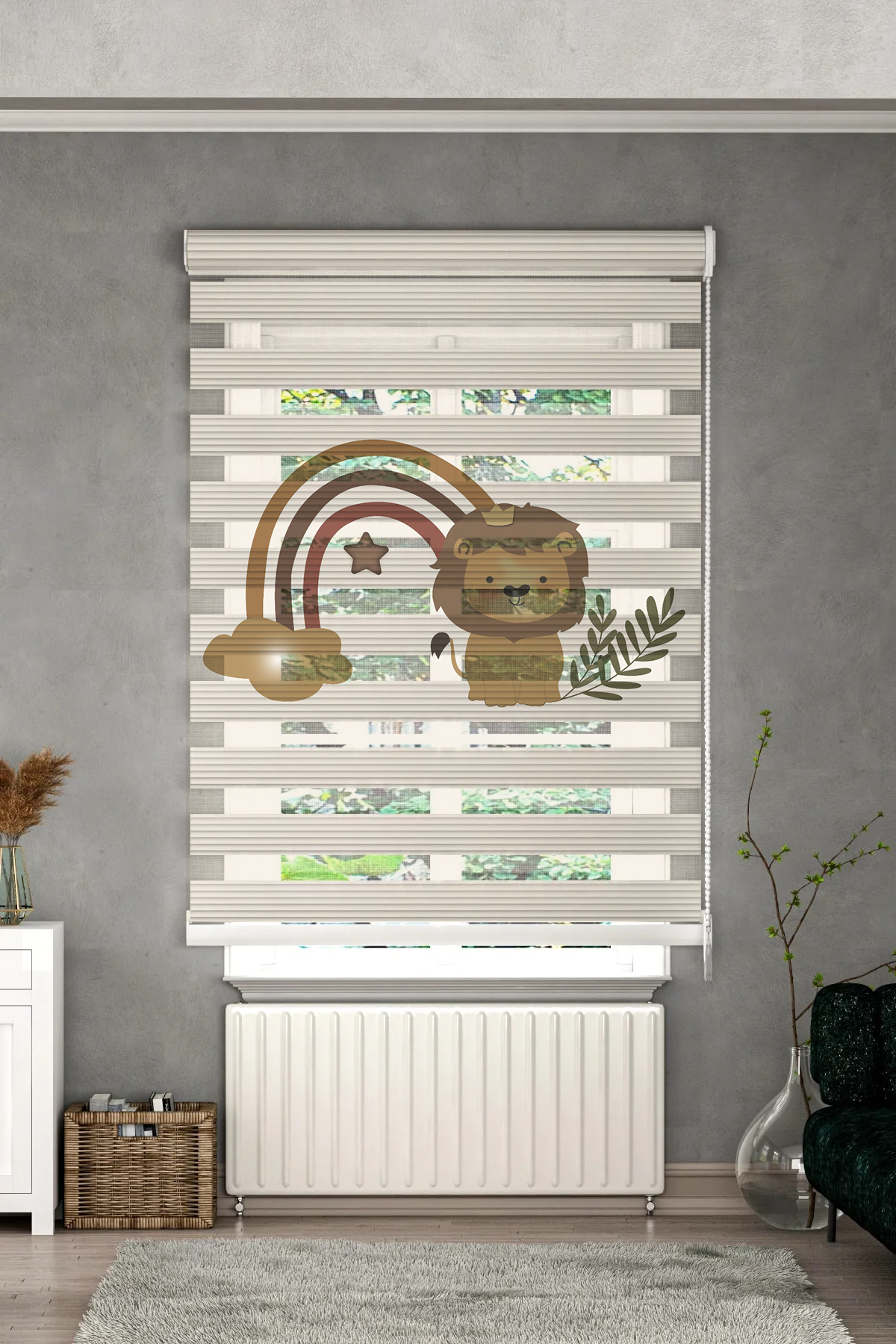 Minibabyrooms Aslan ve Gökkuşağı