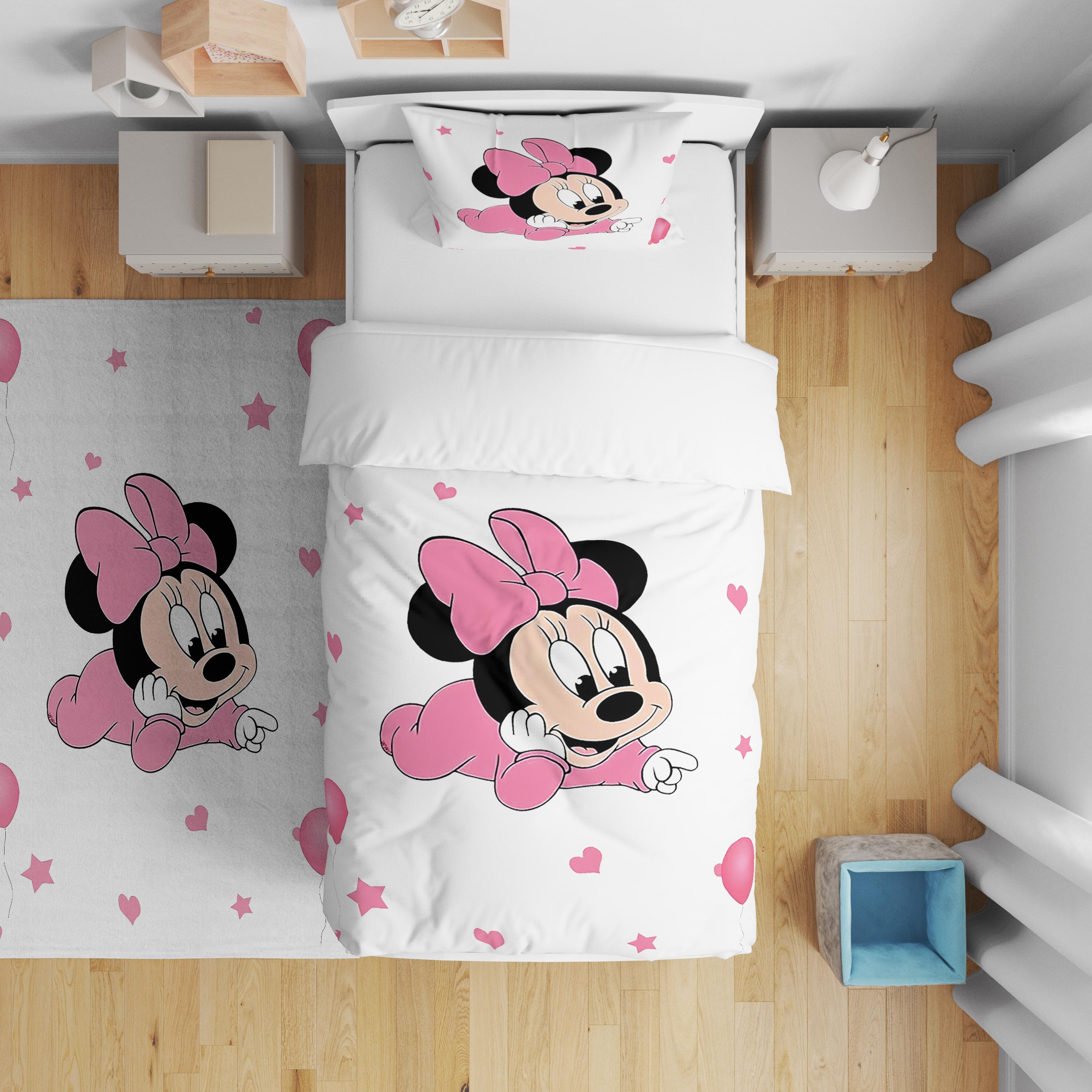 Minibabyrooms Minie Mause Desenli Nevresim Takımı
