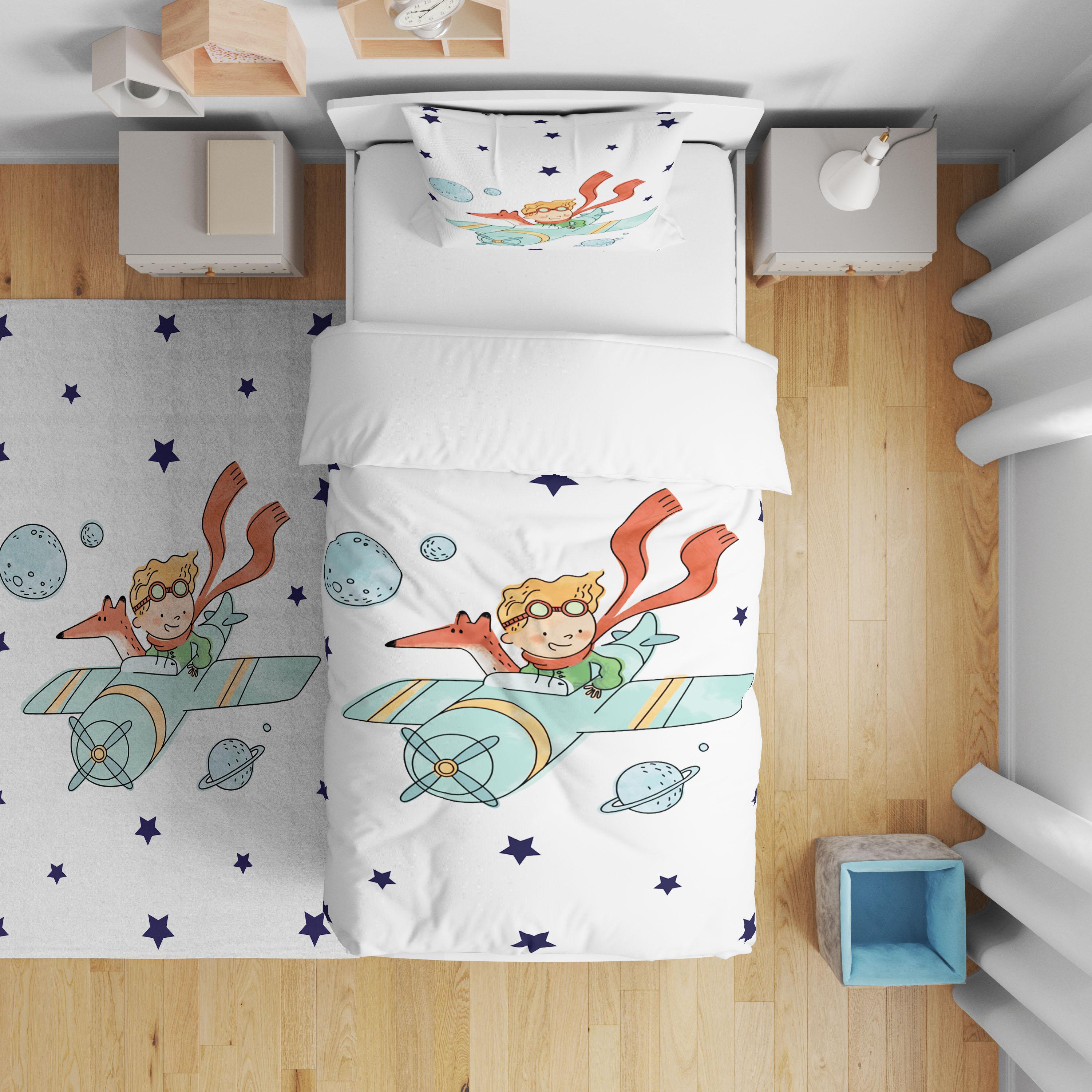 Minibabyrooms  Küçük Prens Desenli Nevresim Takımı