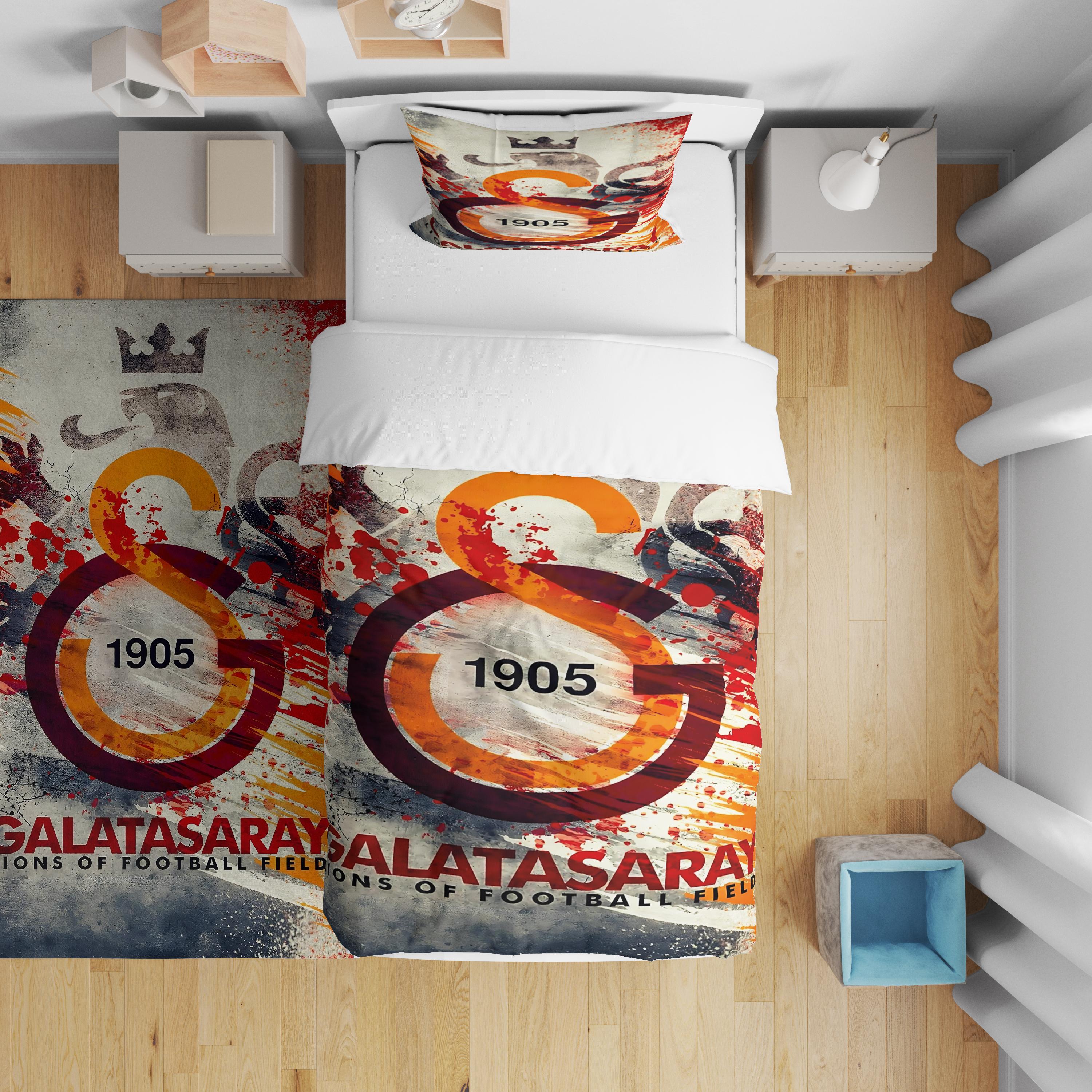 Minibabyrooms  Galatasaray 3 Desenli Nevresim Takımı