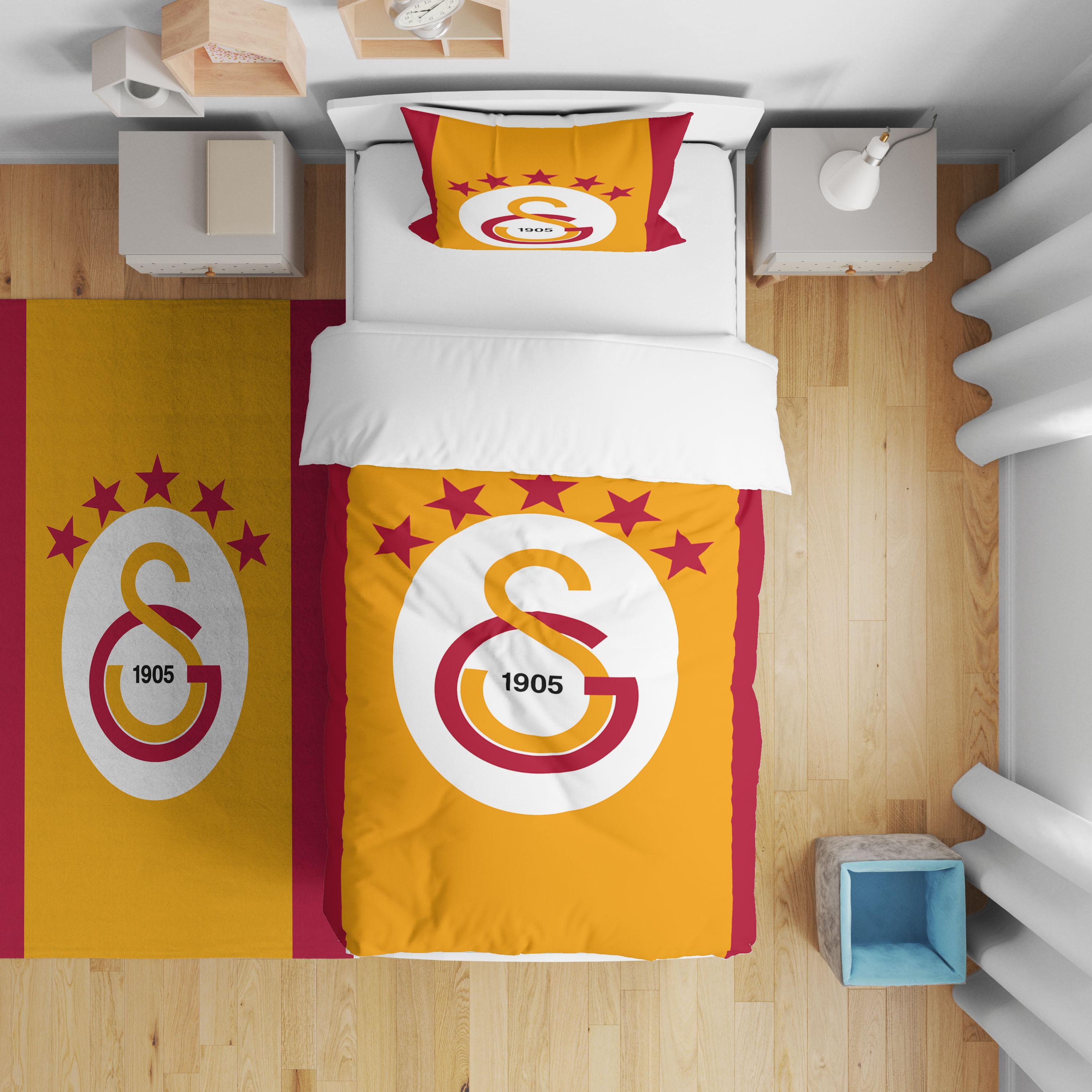 Minibabyrooms  Galatasaray 4 Desenli Nevresim Takımı