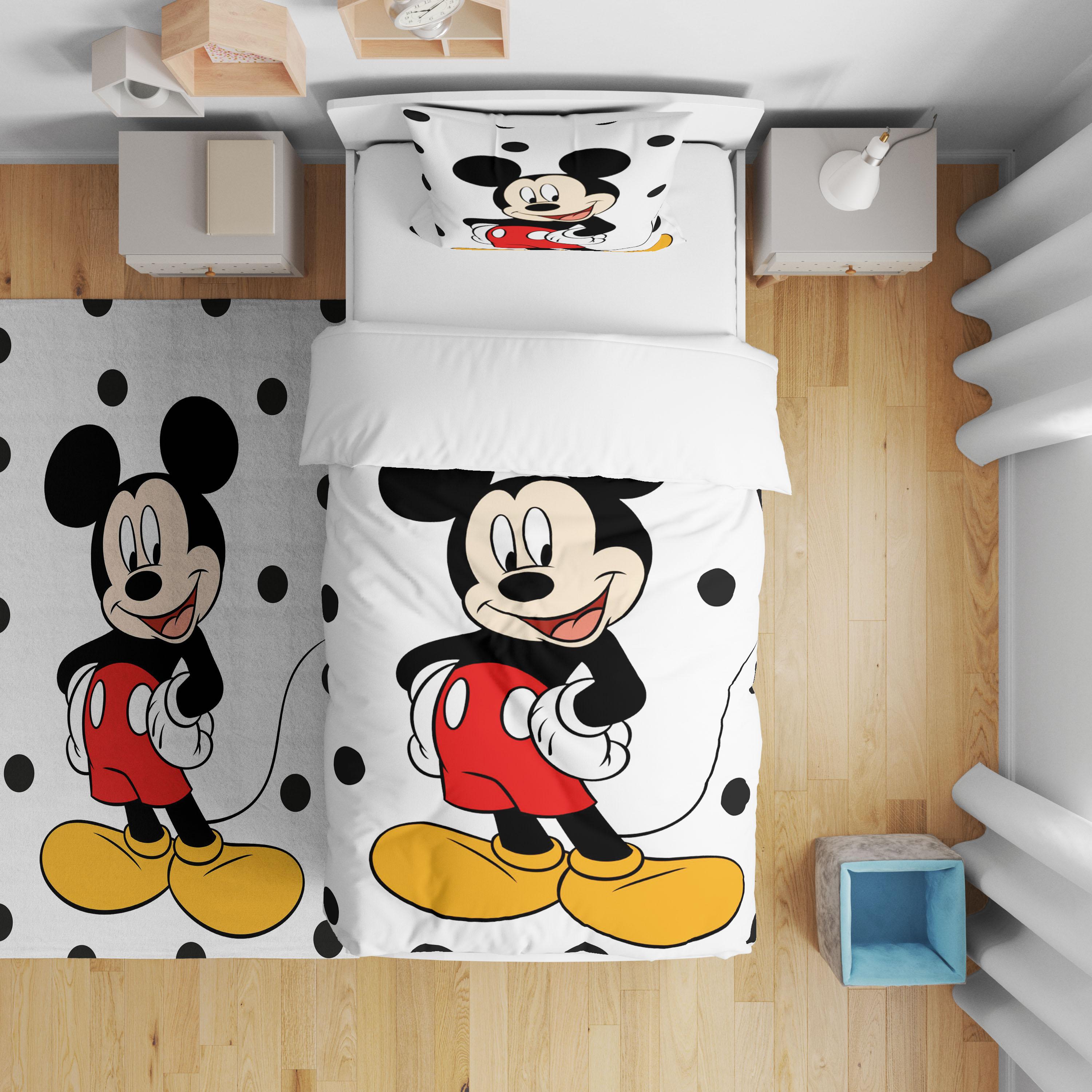Minibabyrooms  Mickey Mause Desenli Nevresim Takımı