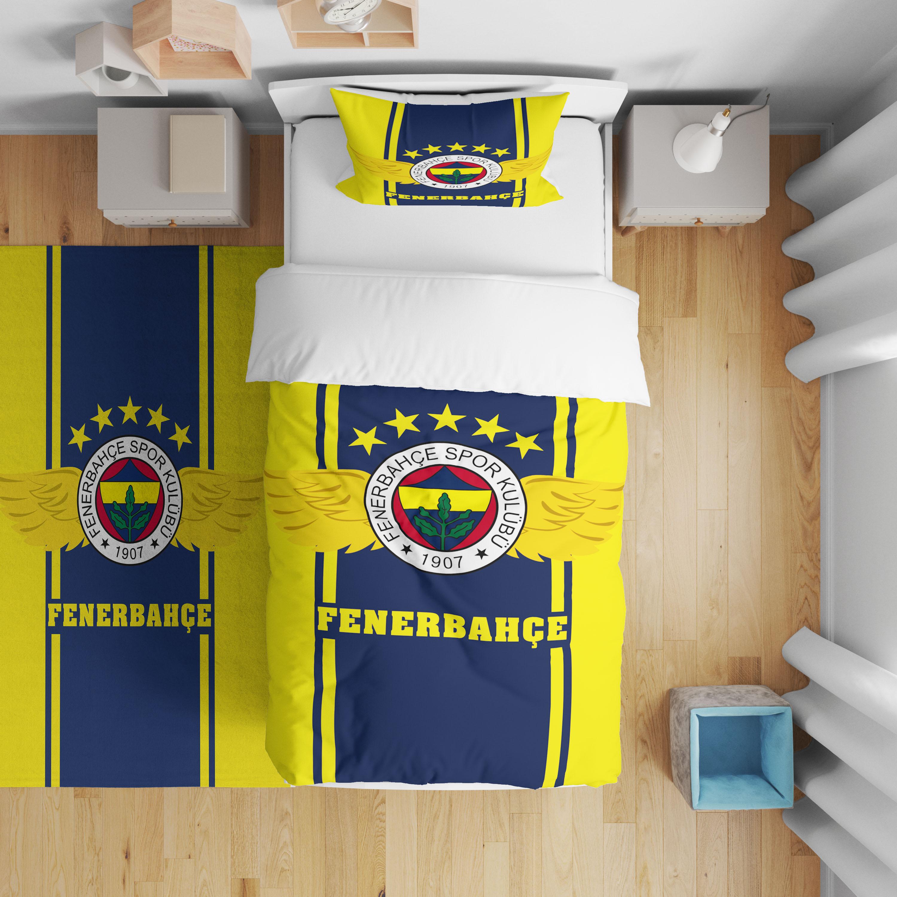 Minibabyrooms  Fenerbahçe 3 Desenli Nevresim Takımı
