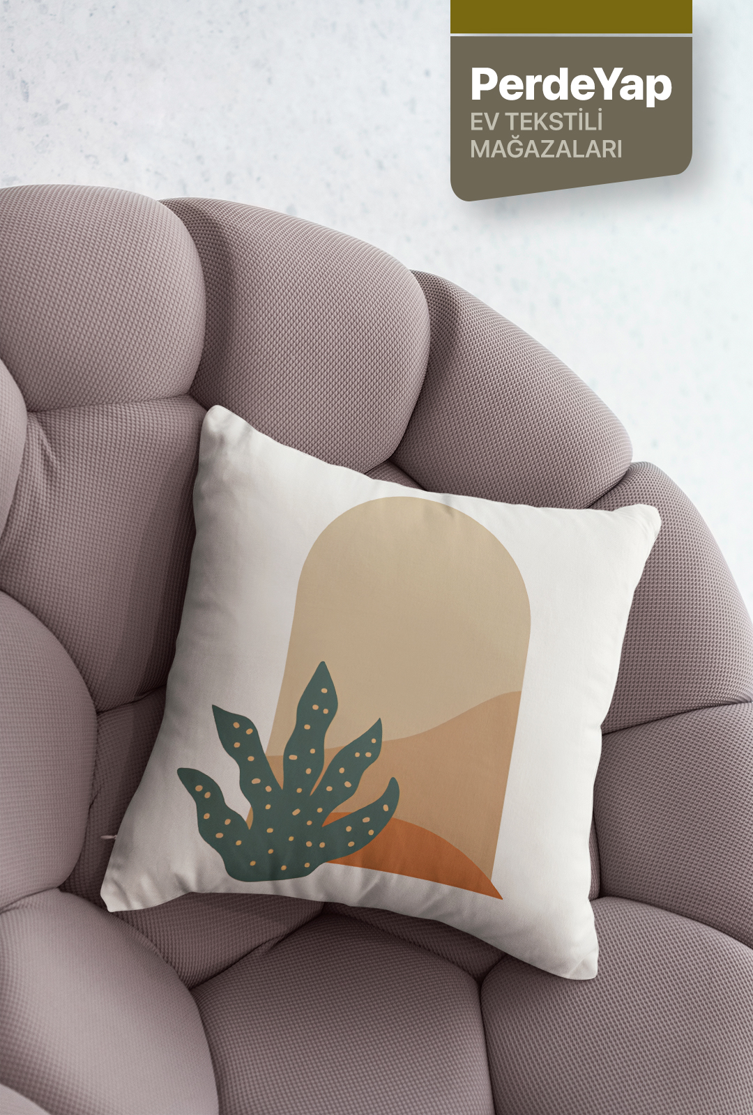 Etnik Afrika Sürrealist Desenli 4lü Dijital Baskılı Kırlent Yastık Kılıfı 43x43 Cm 016
