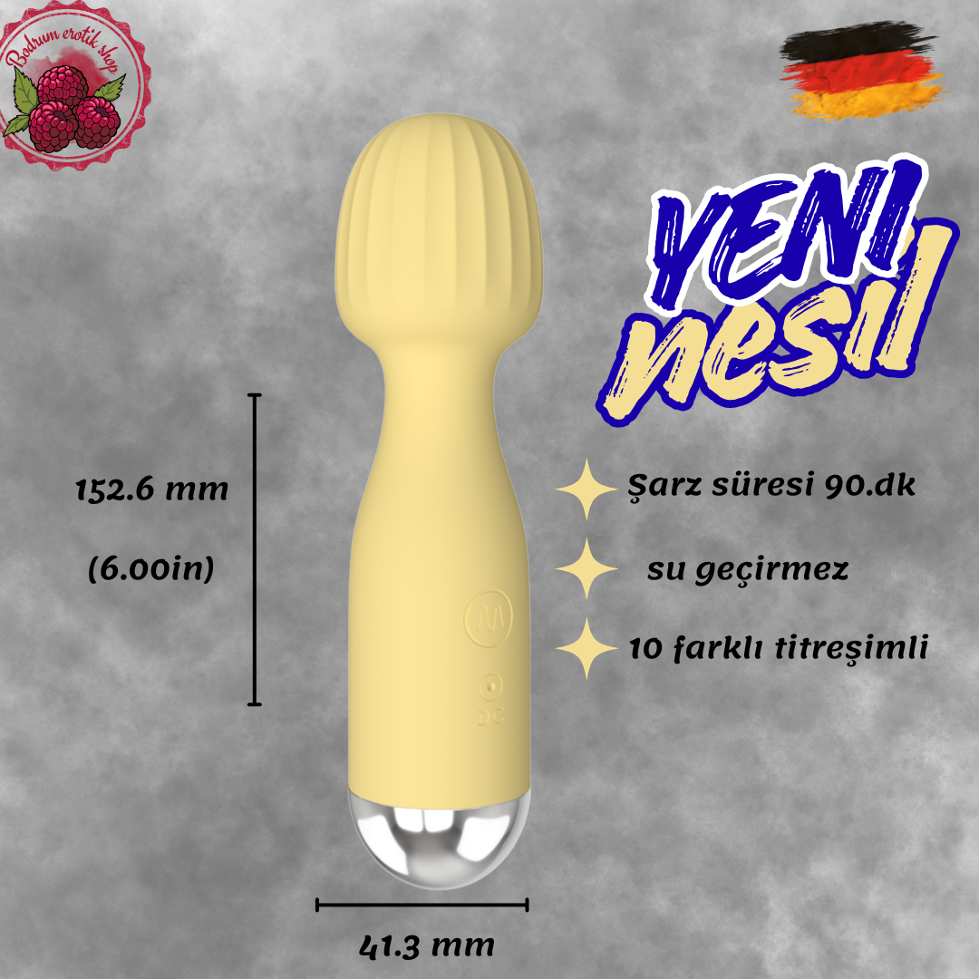 10 Ritimli sersem su geçirmez mini vibratör